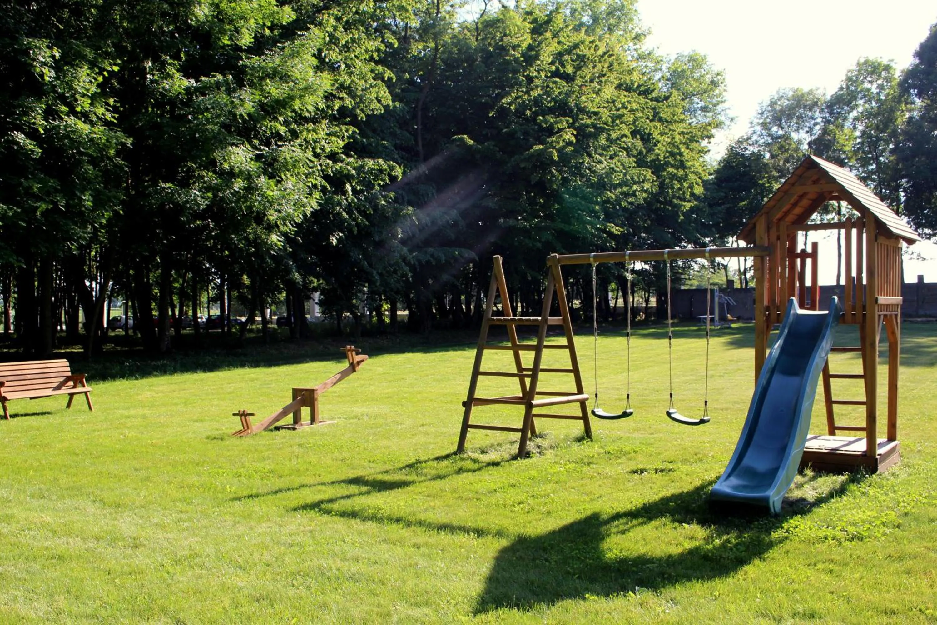 Children play ground in Pałac Cieleśnica