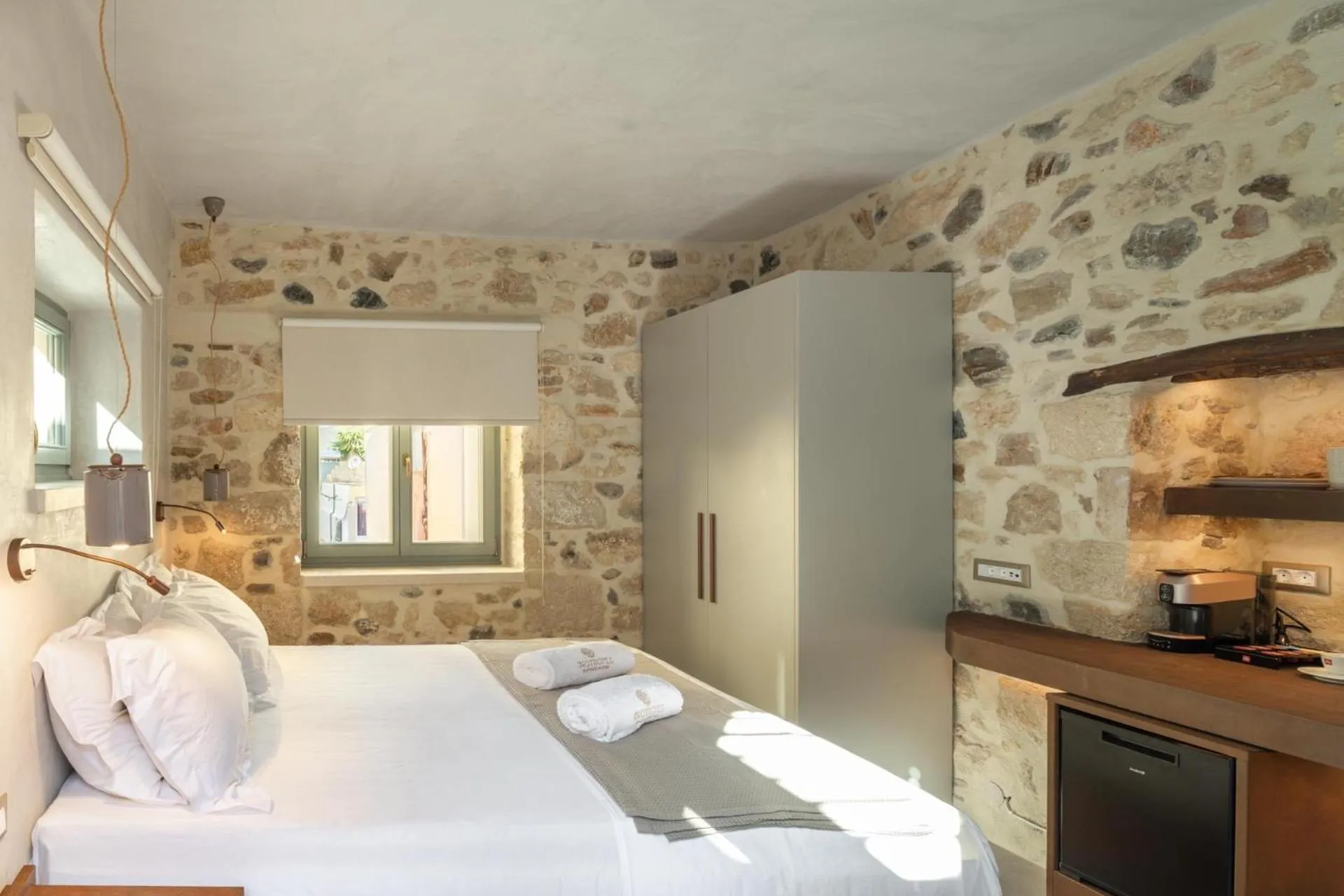 Bedroom, Bed in Inotropes Boutique Suites - Adults Only