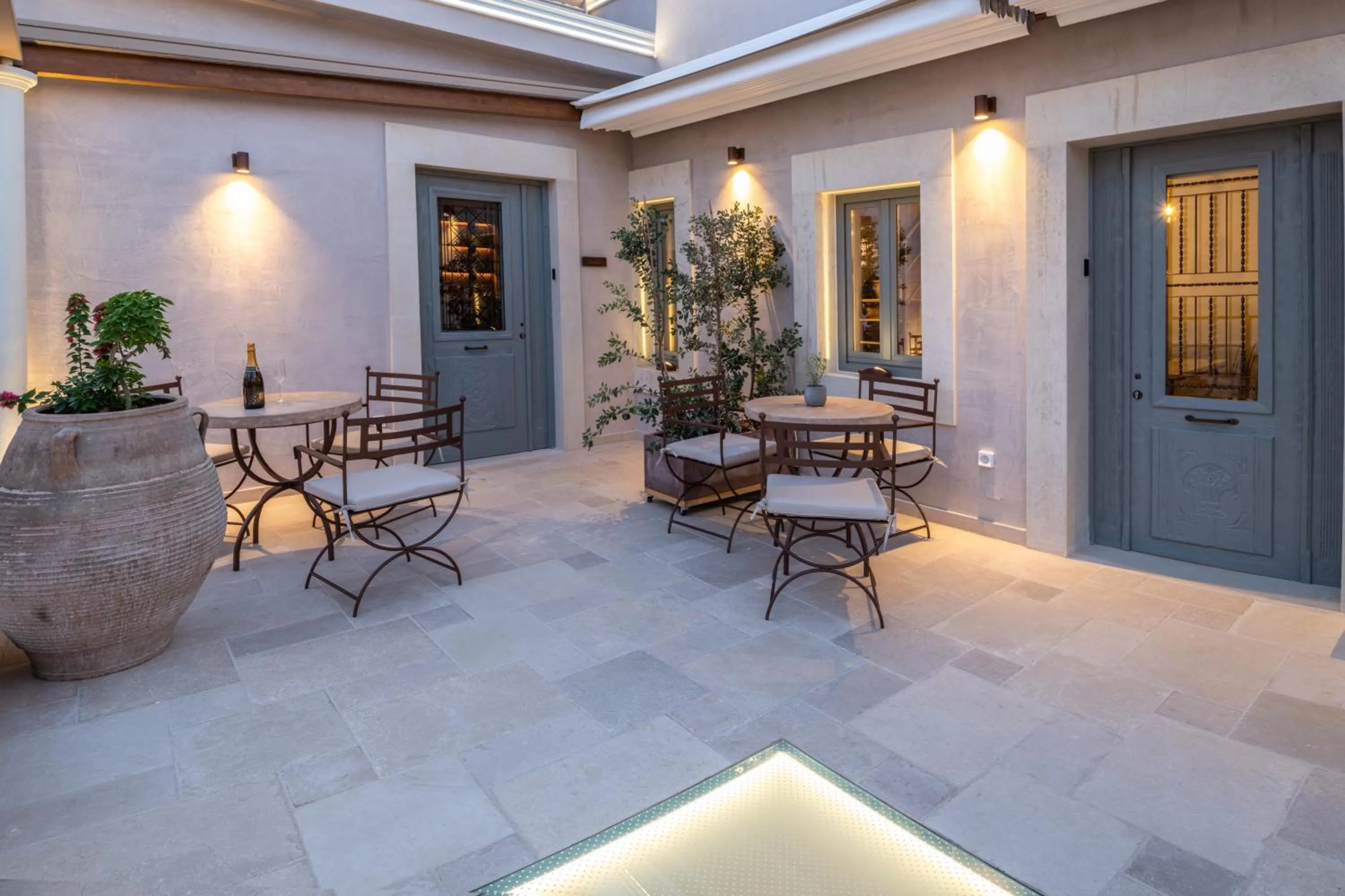 Patio in Inotropes Boutique Suites - Adults Only