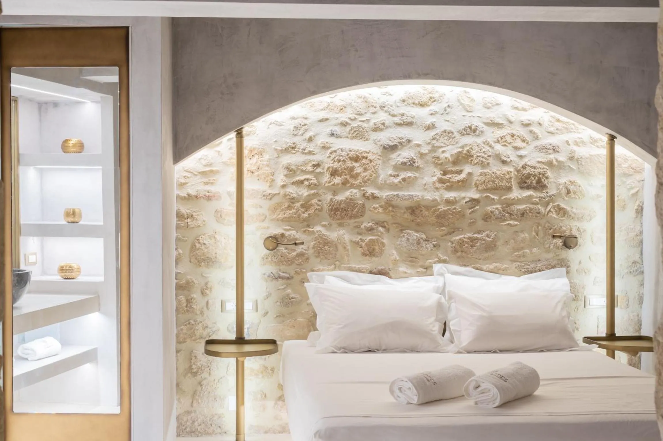 Bedroom, Bed in Inotropes Boutique Suites - Adults Only