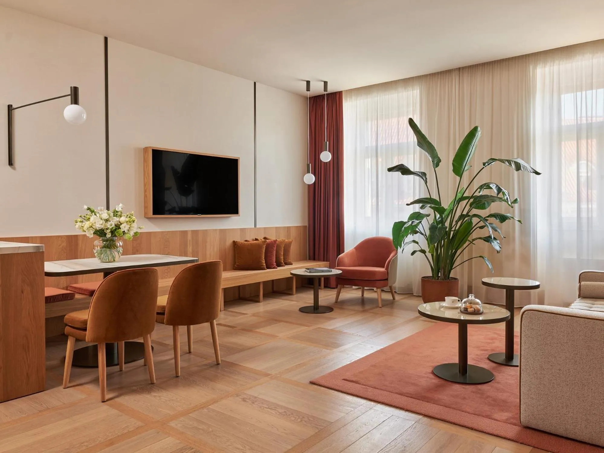 Living room in The Julius Prague