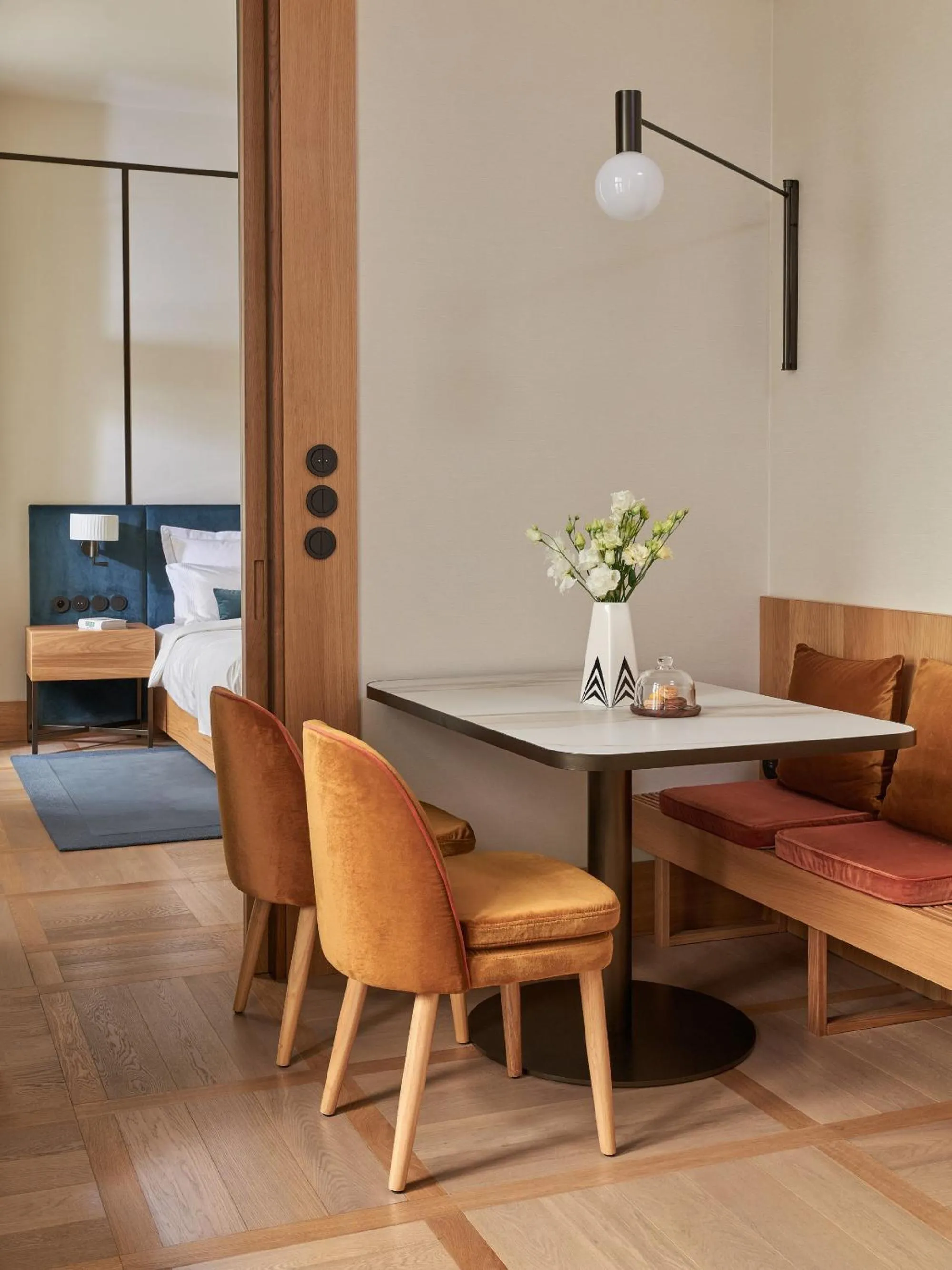 Bedroom in The Julius Prague