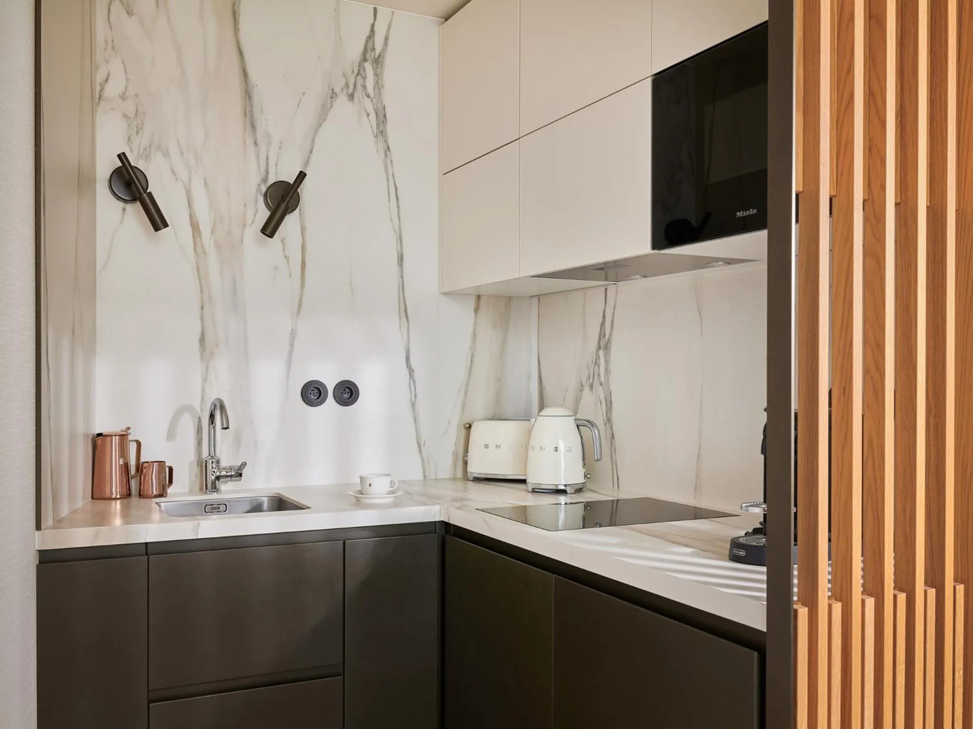 kitchen in The Julius Prague