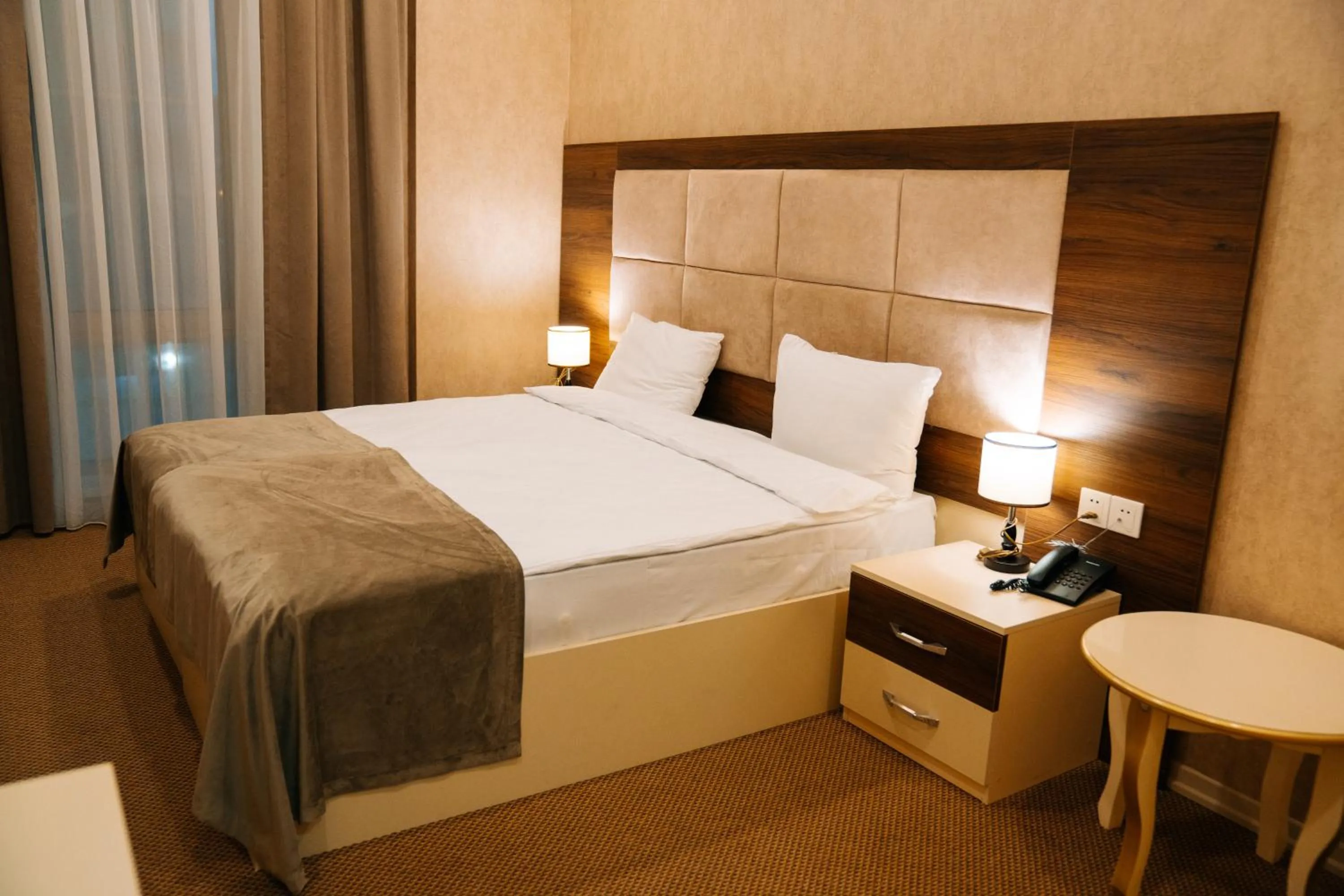 Bed in The Clocktower Hotel