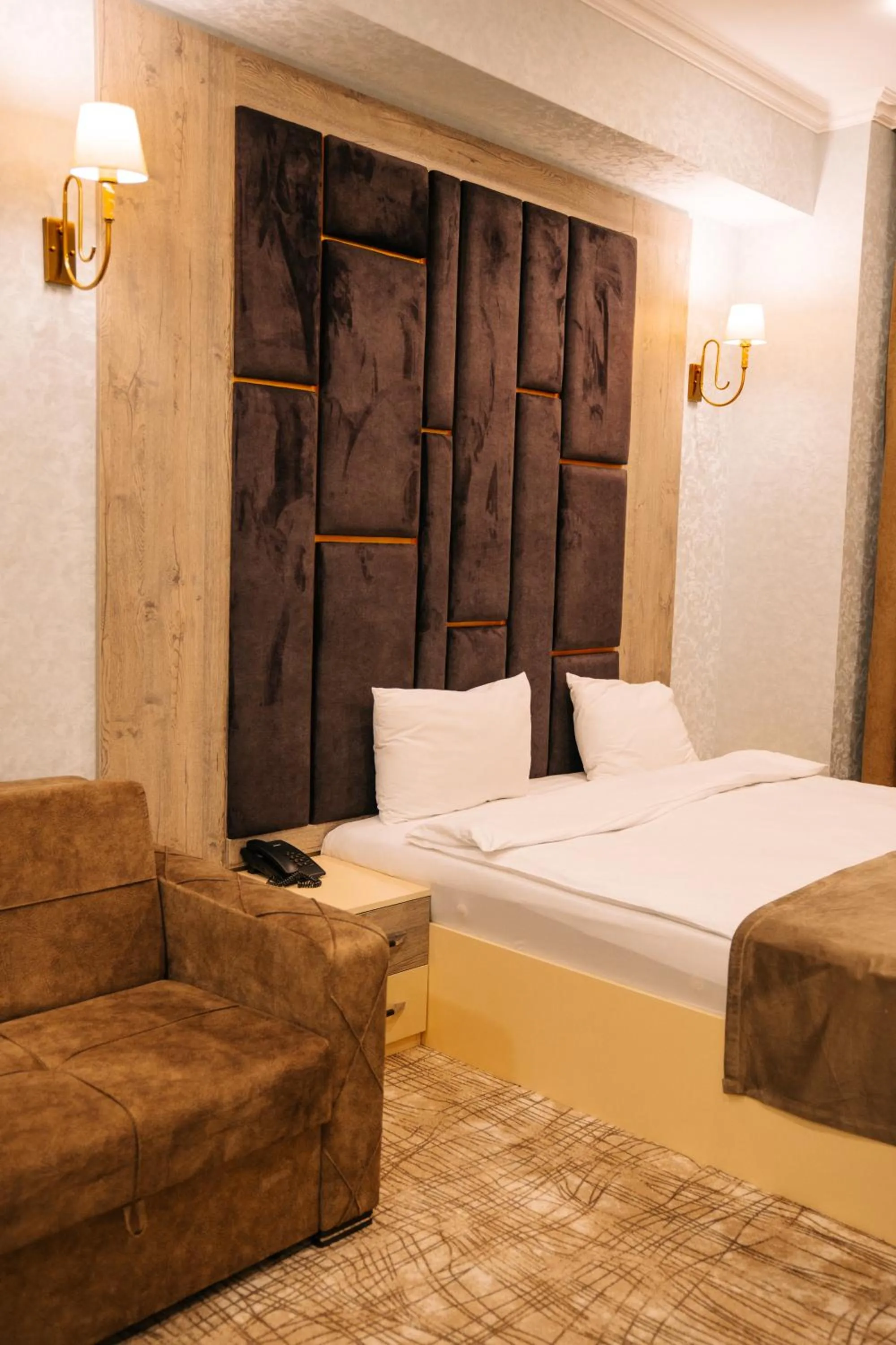 Bed in The Clocktower Hotel