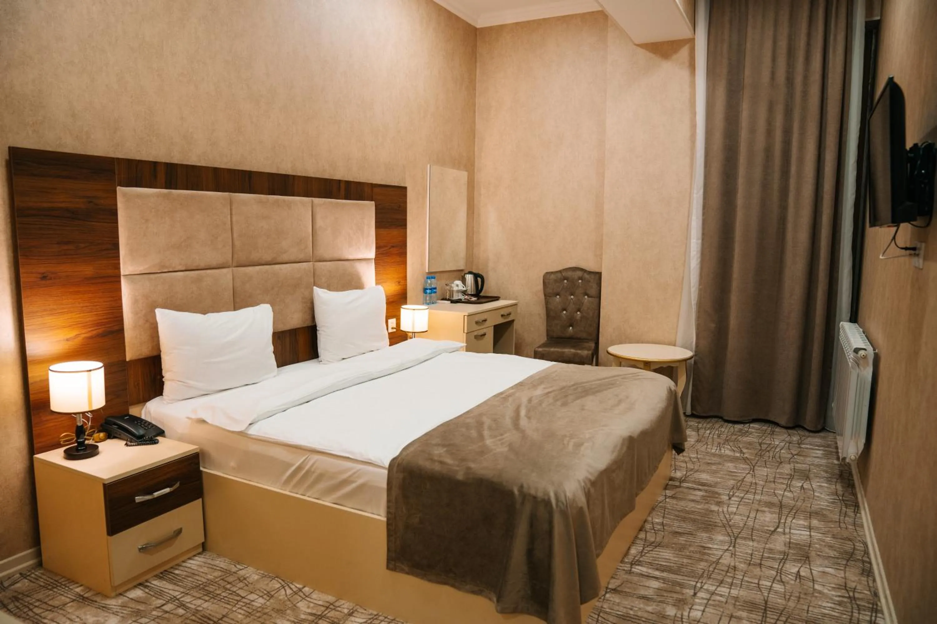 Bed in The Clocktower Hotel