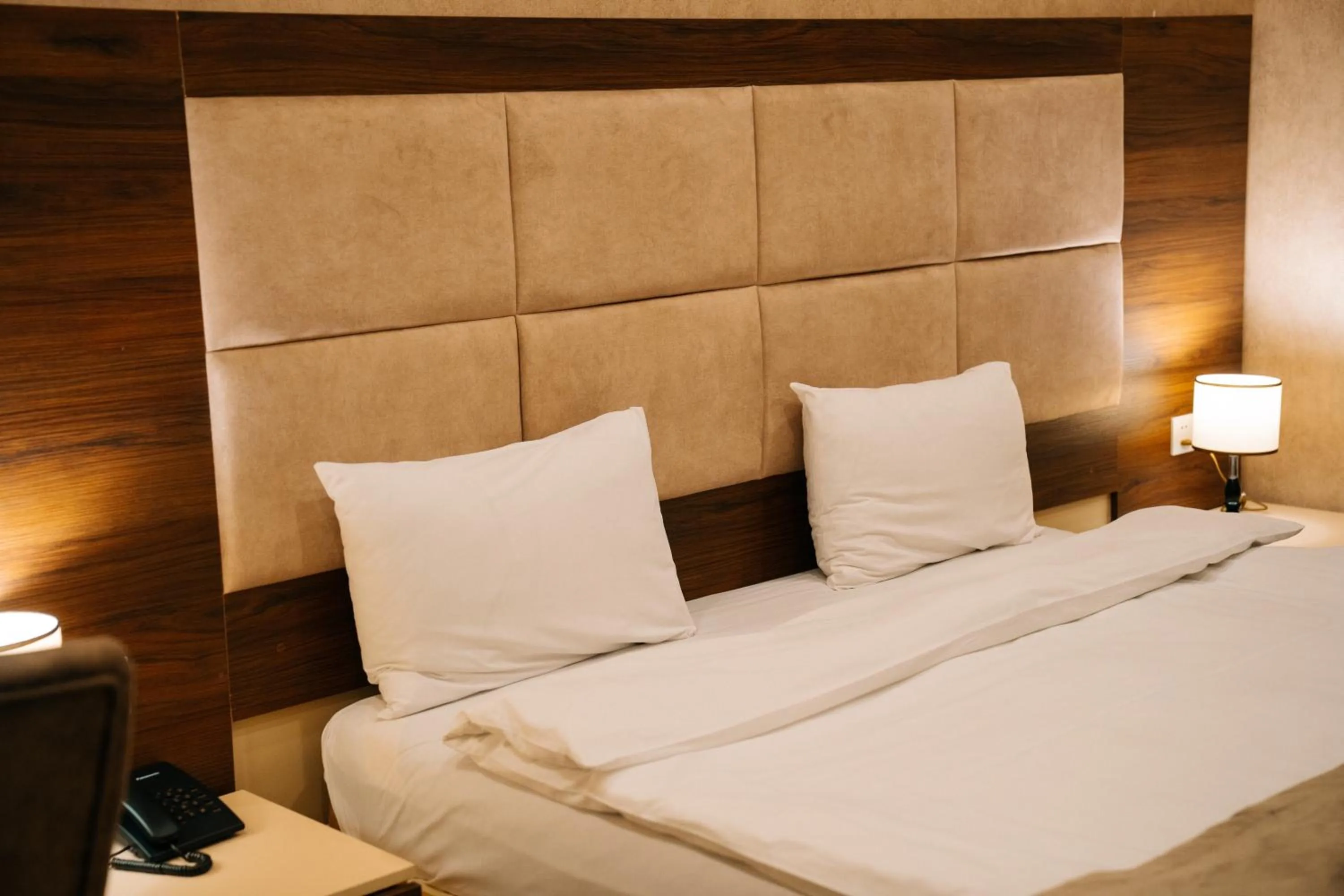 Bed in The Clocktower Hotel