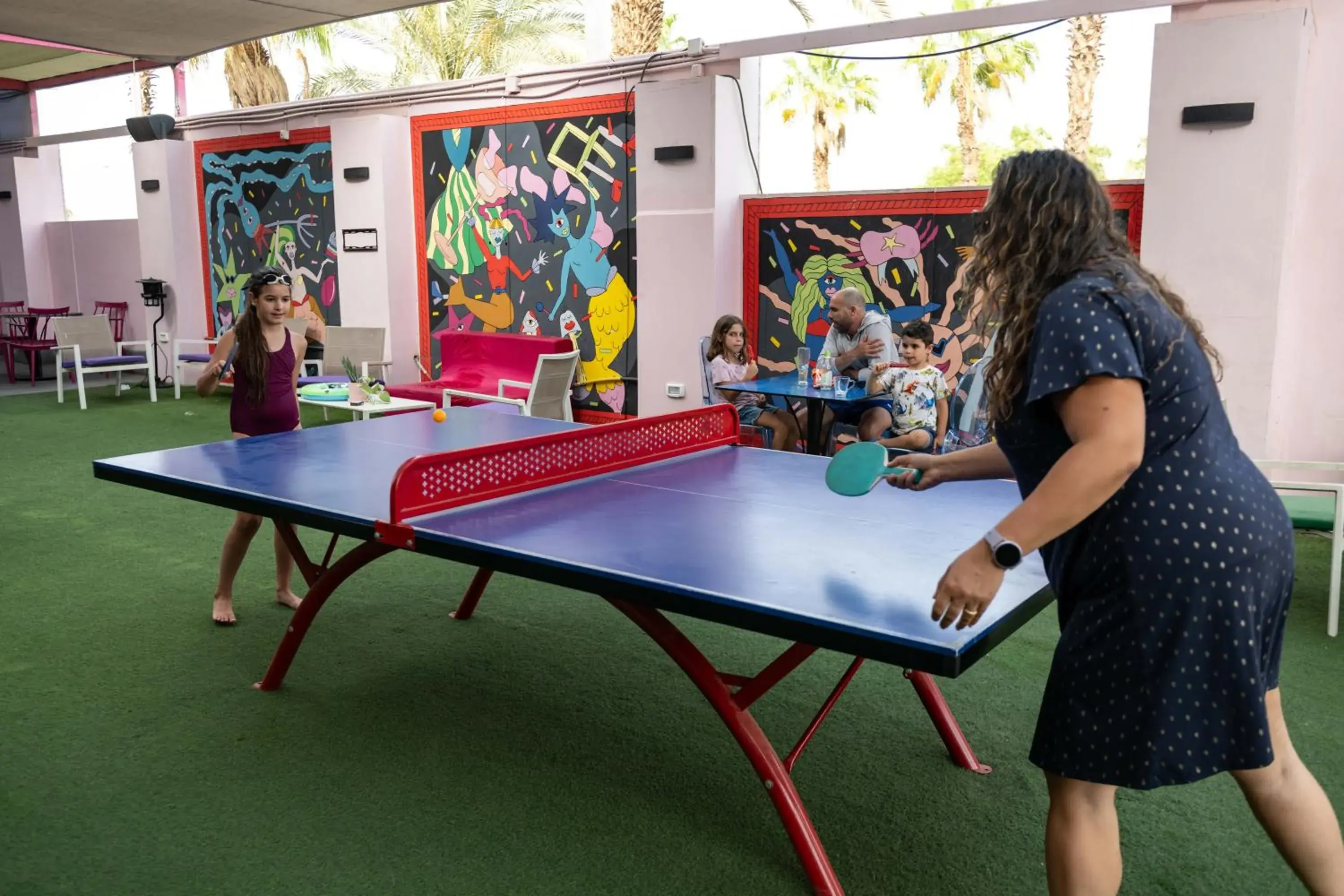 Table Tennis in Abraham Eilat