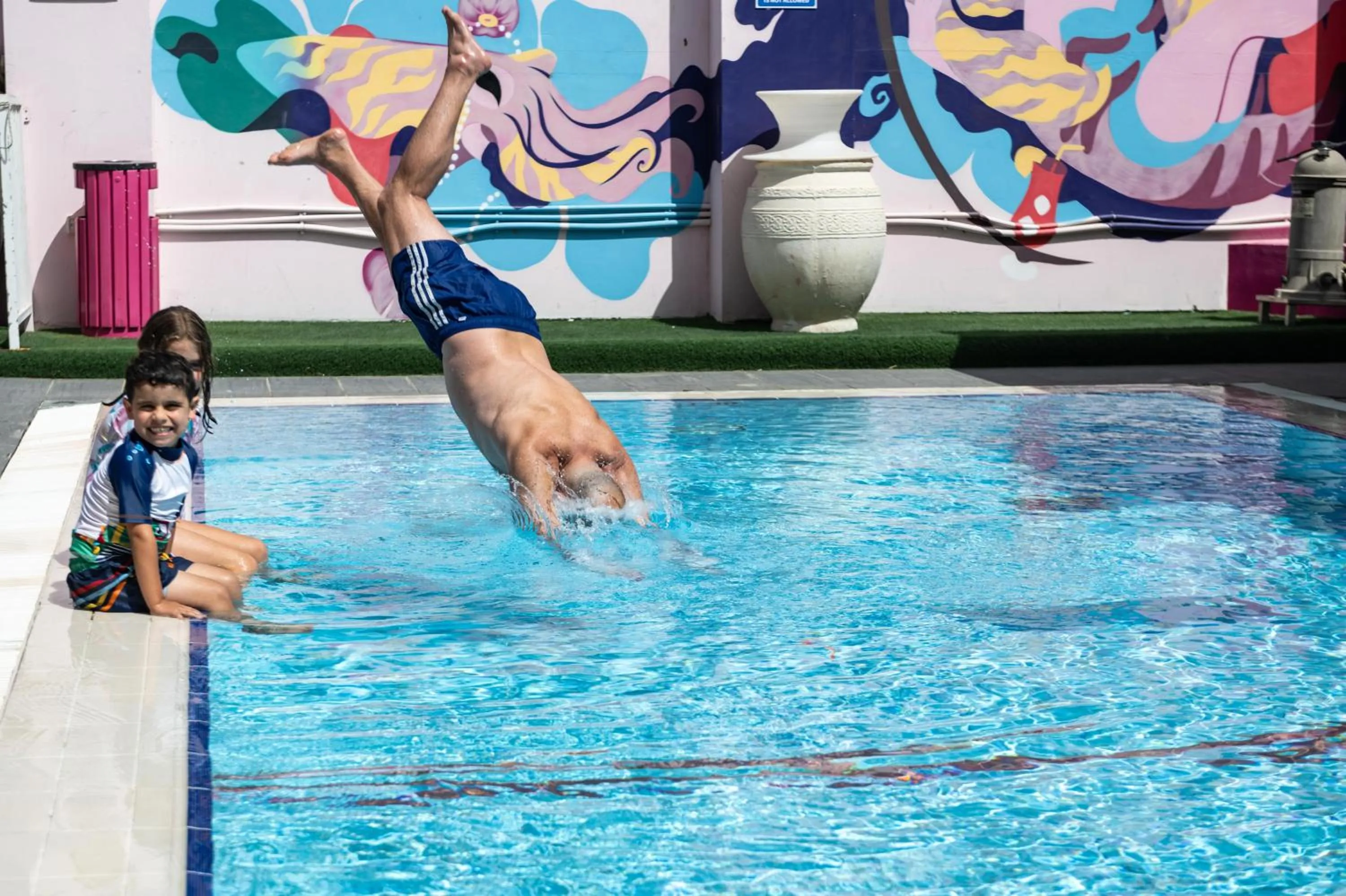 Swimming pool in Abraham Eilat