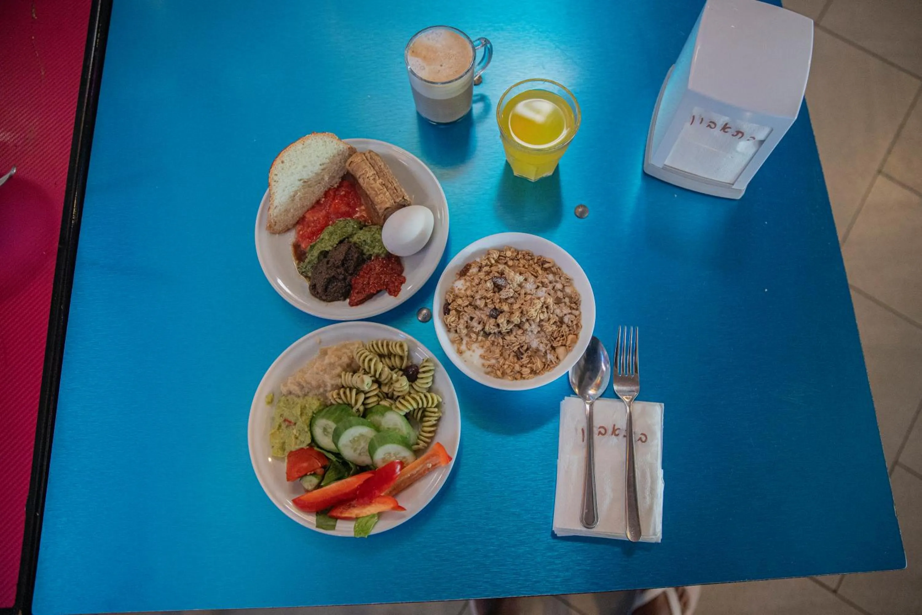 Breakfast in Abraham Eilat