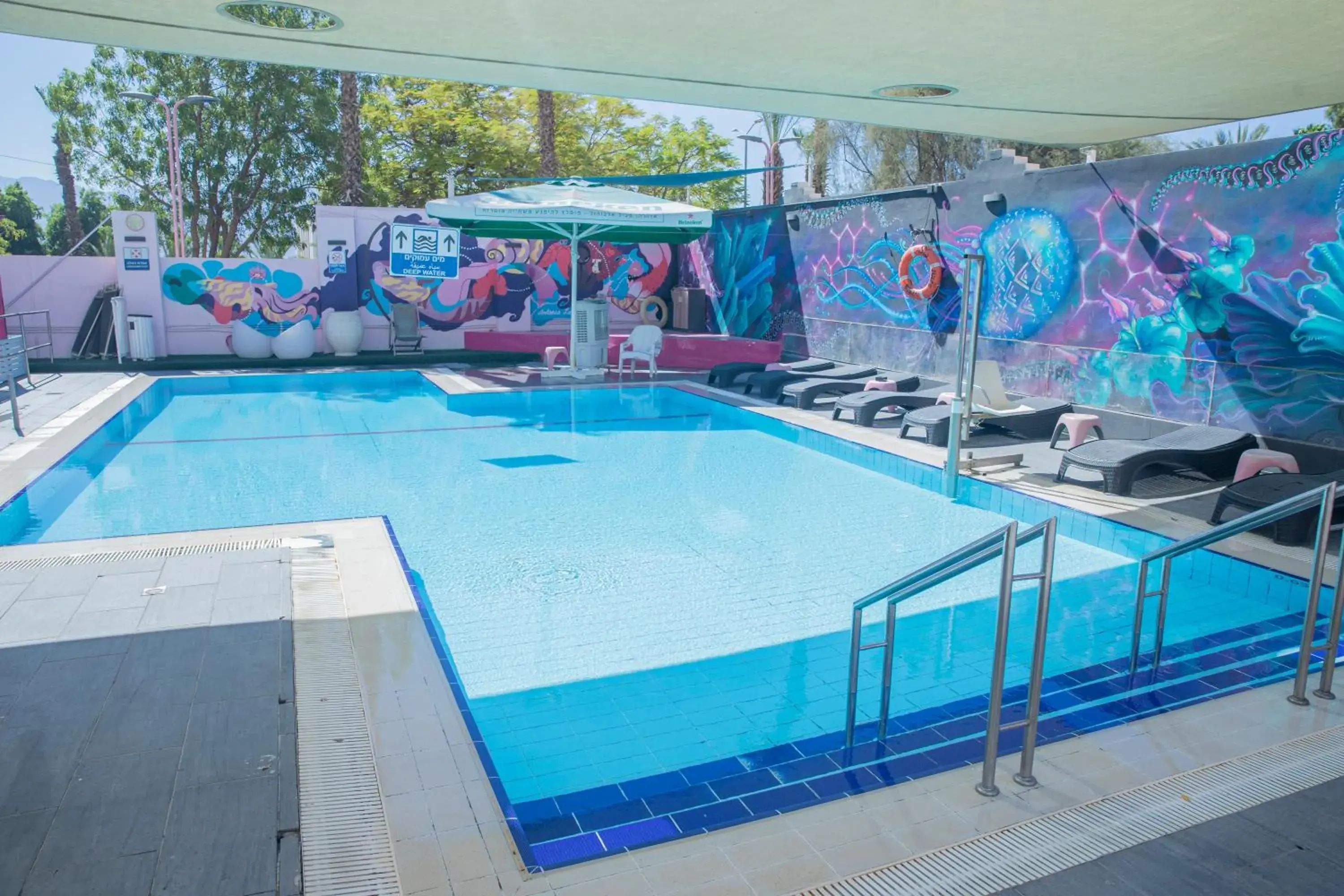 Pool view in Abraham Eilat Pool view in Abraham Eilat