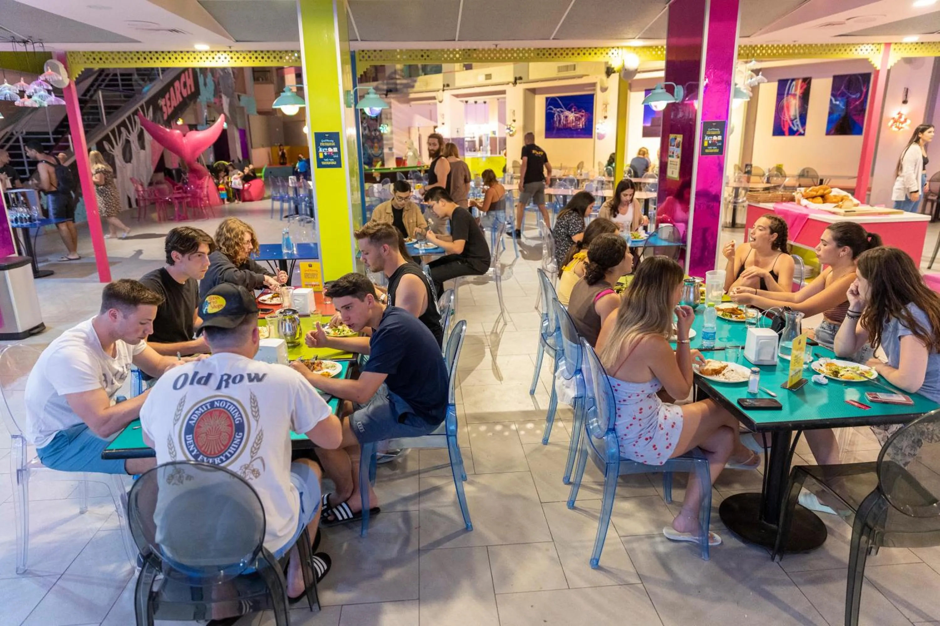 Food and drinks in Abraham Eilat