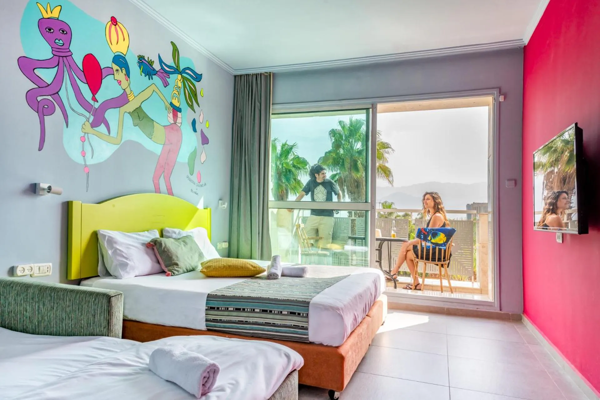 Bed in Abraham Eilat