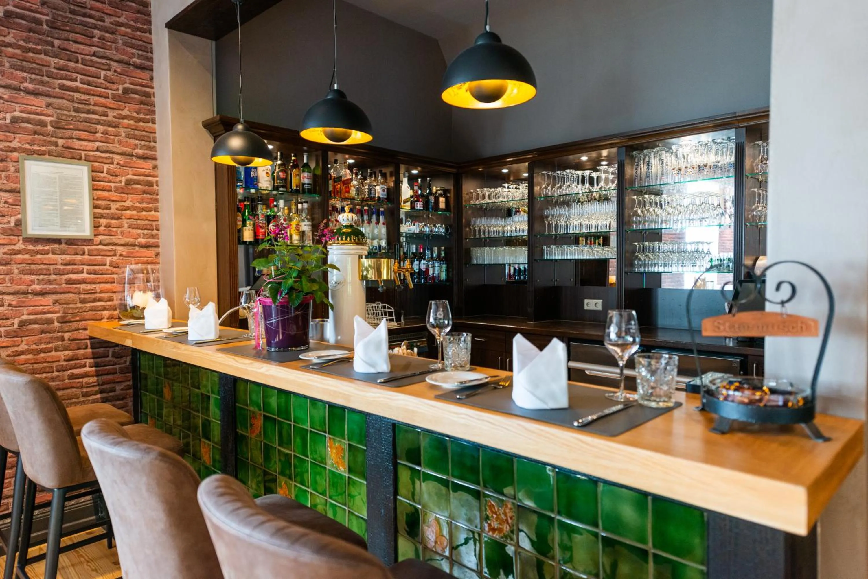 Lounge or bar in Hotel & Restaurant Alte Schule