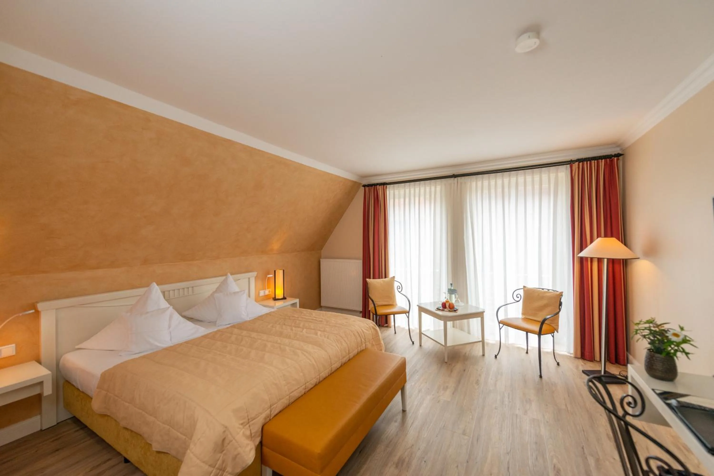 Photo of the whole room, Bed in Hotel & Restaurant Alte Schule