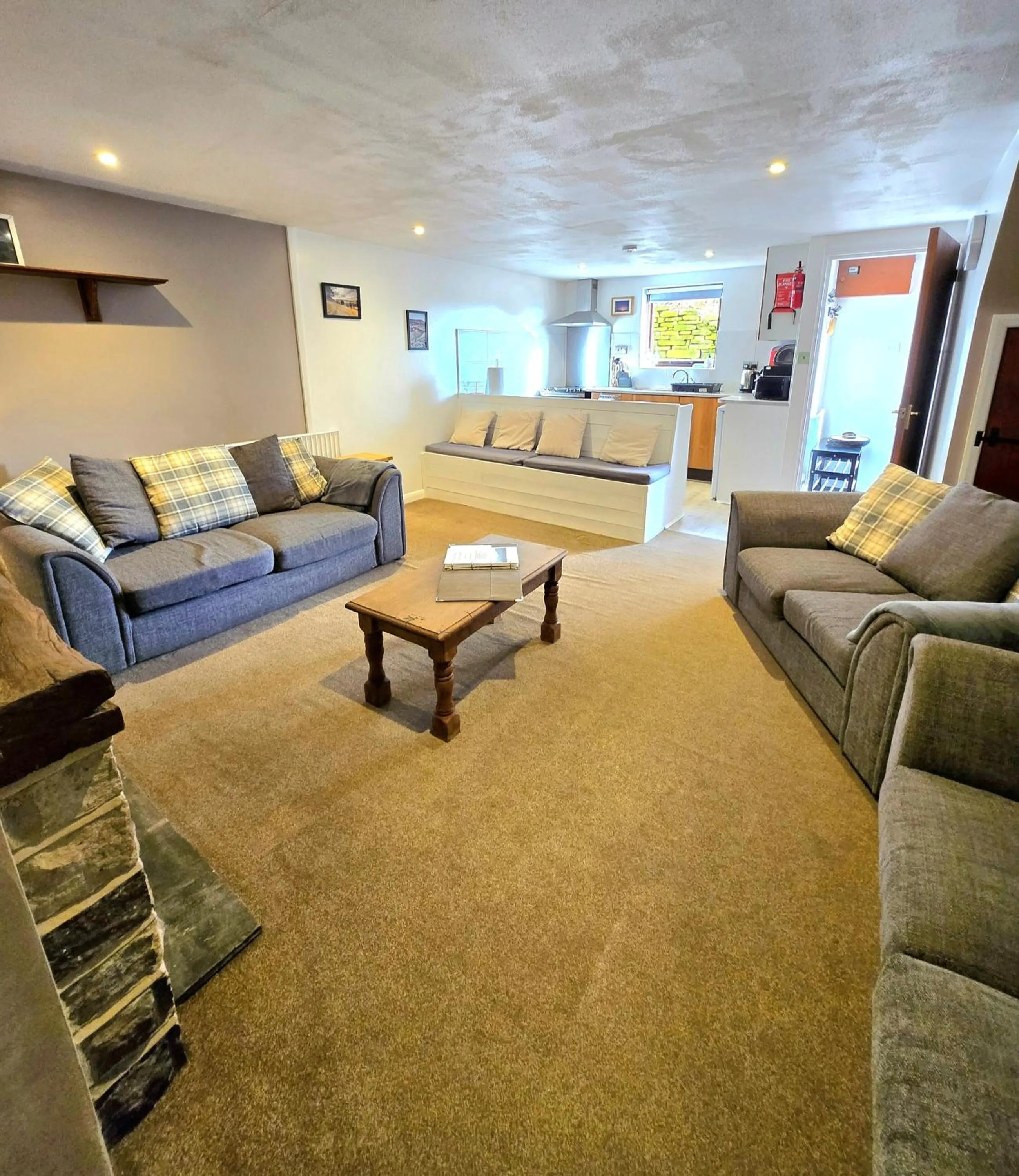 Living room in Birch Cottage