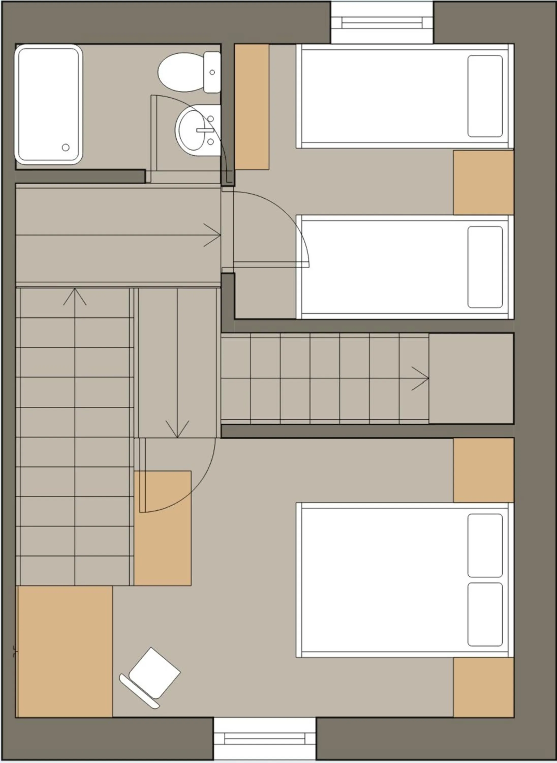 Property building in Birch Cottage
