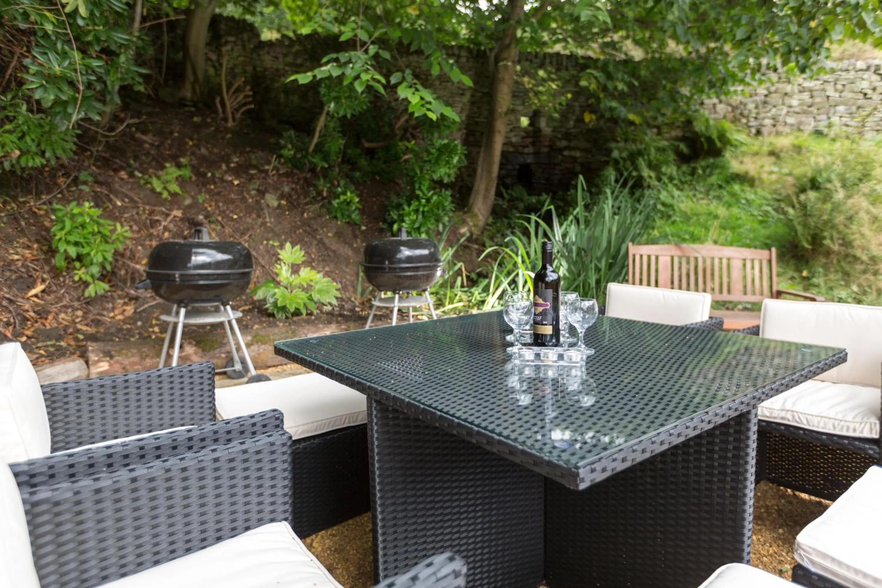 BBQ facilities in Birch Cottage