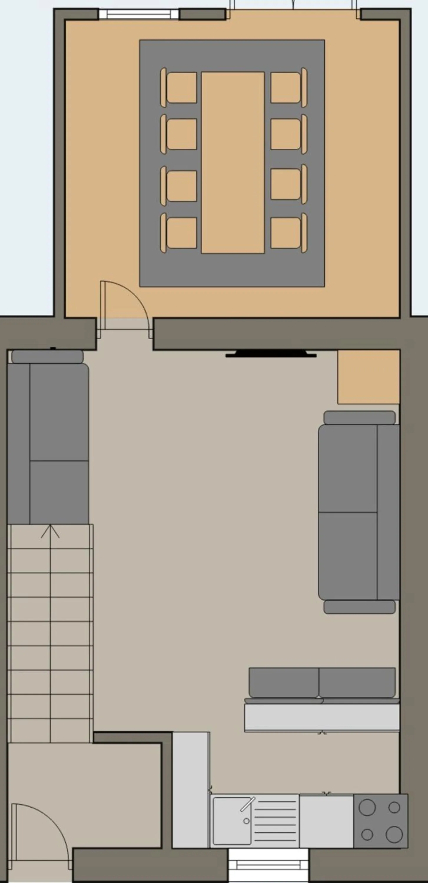 Property building in Birch Cottage