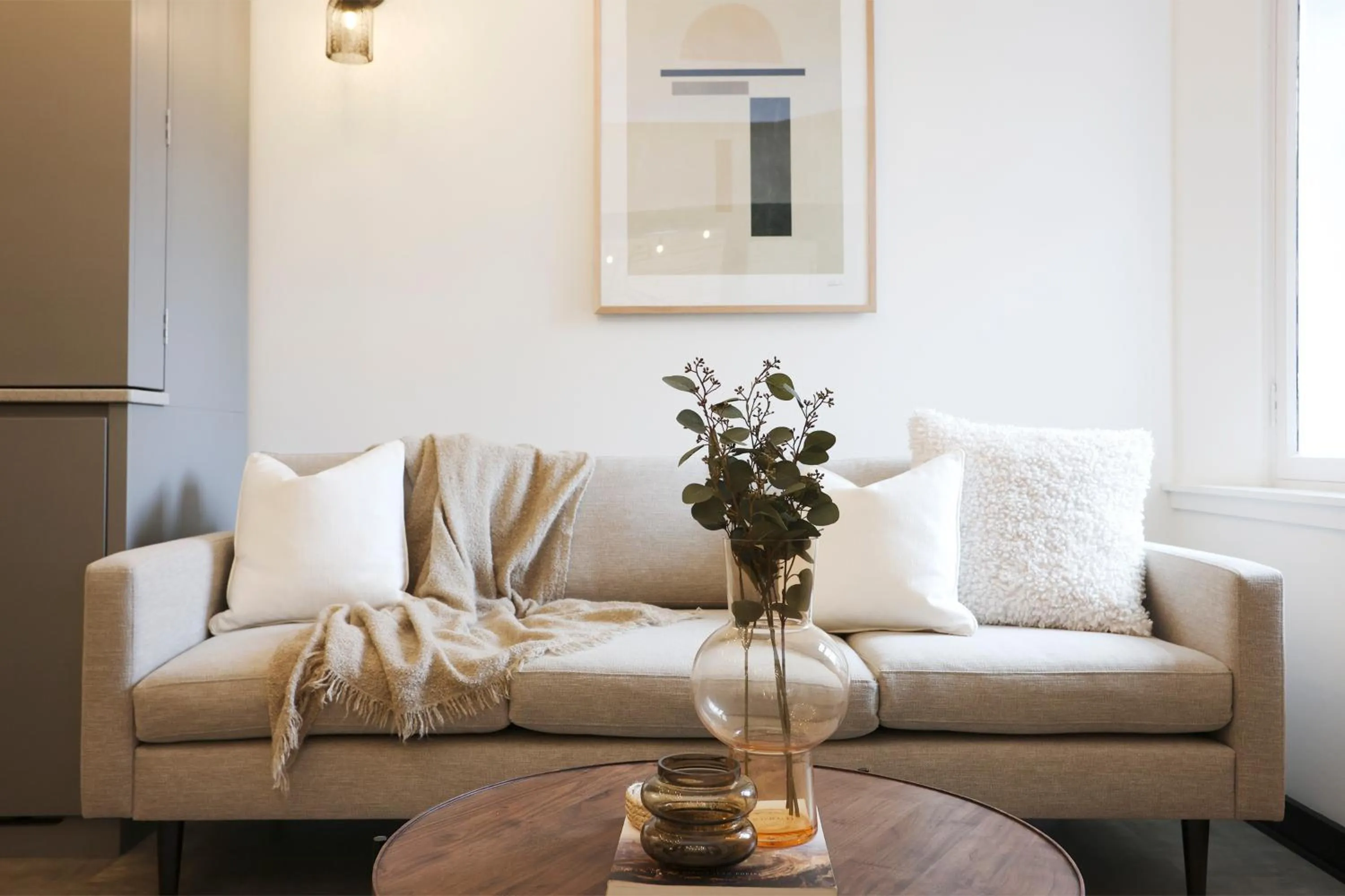 Living room in The Brewers Rooms Contemporary Aparthotel