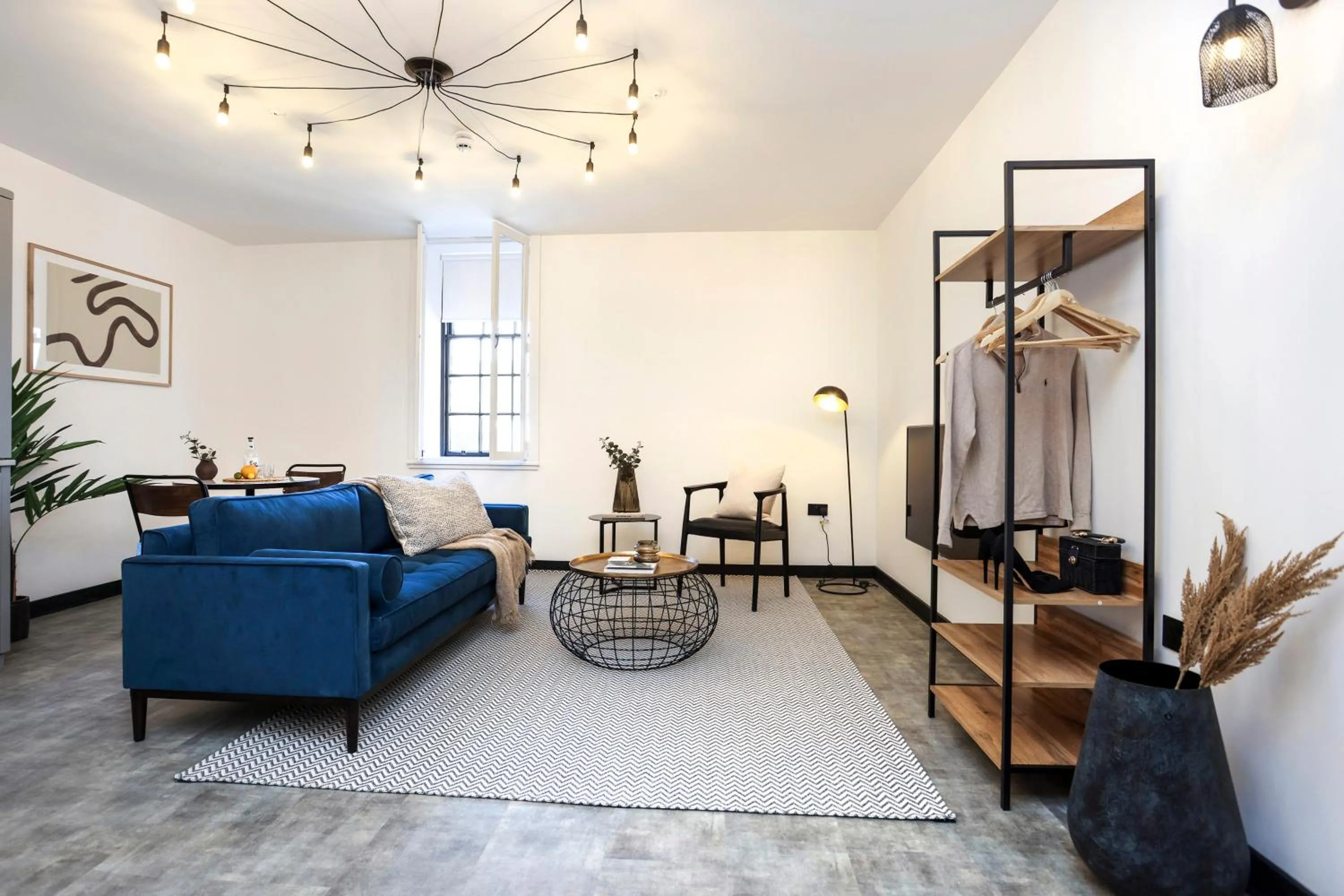 Living room in The Brewers Rooms Contemporary Aparthotel