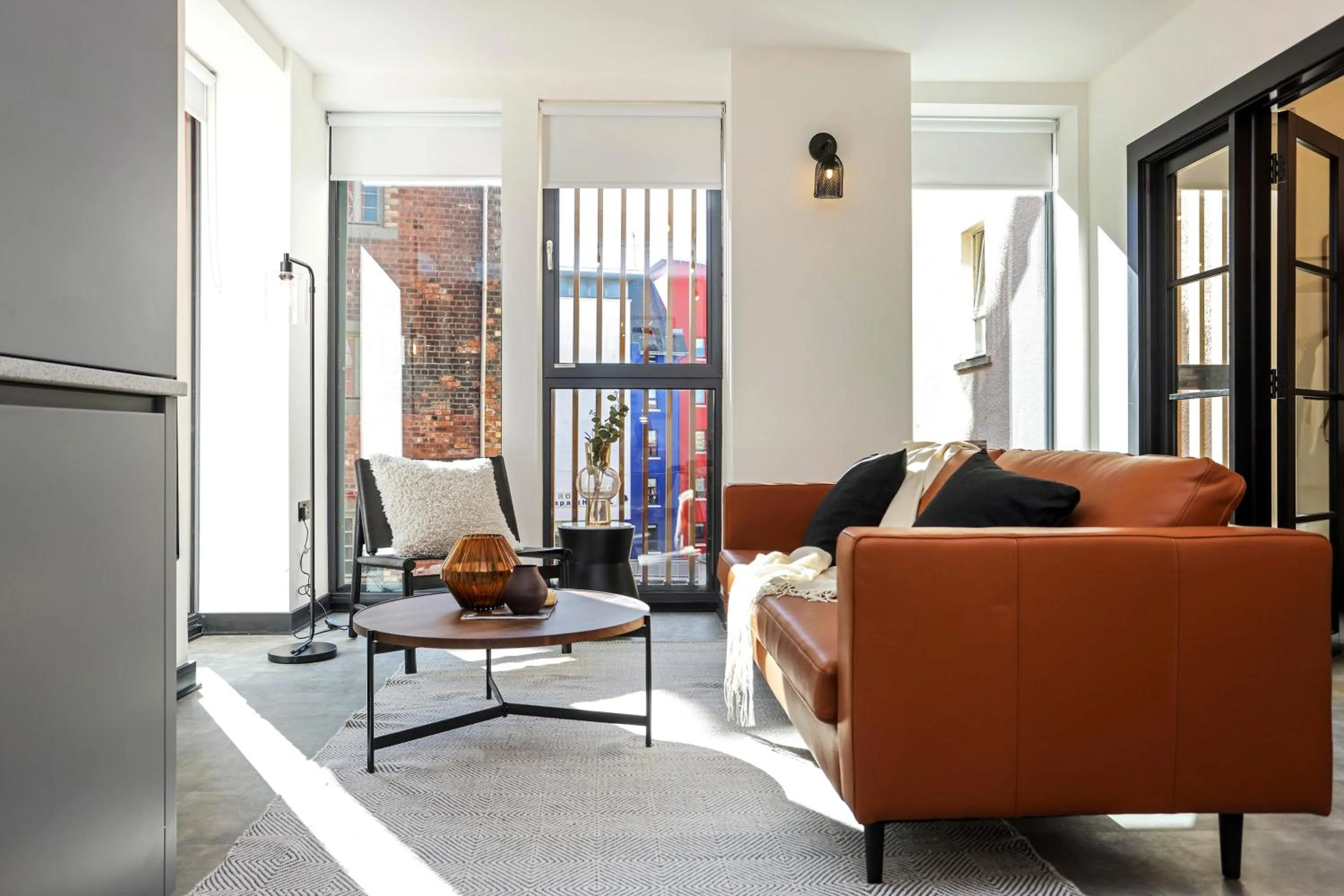 Living room in The Brewers Rooms Contemporary Aparthotel