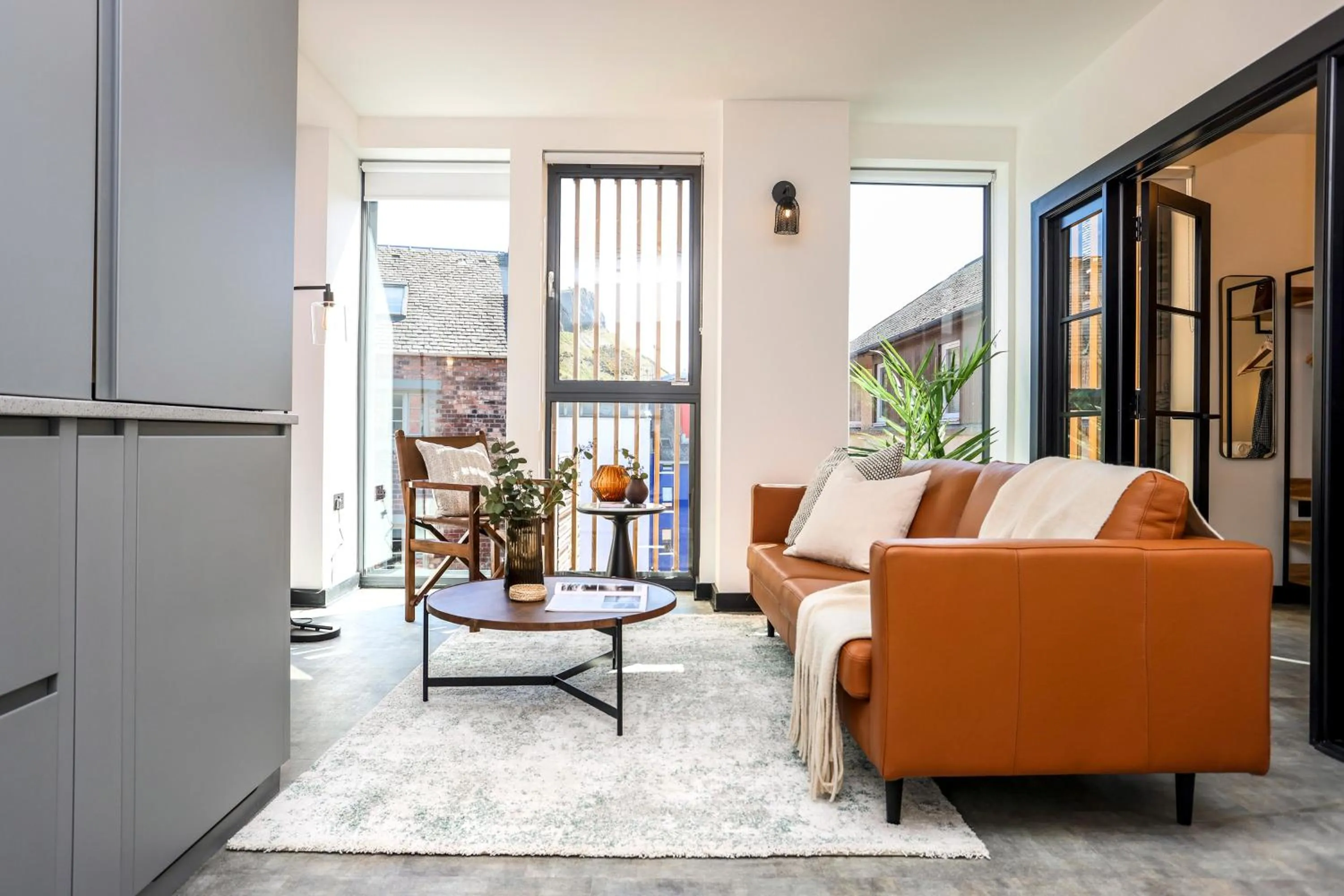 Living room in The Brewers Rooms Contemporary Aparthotel