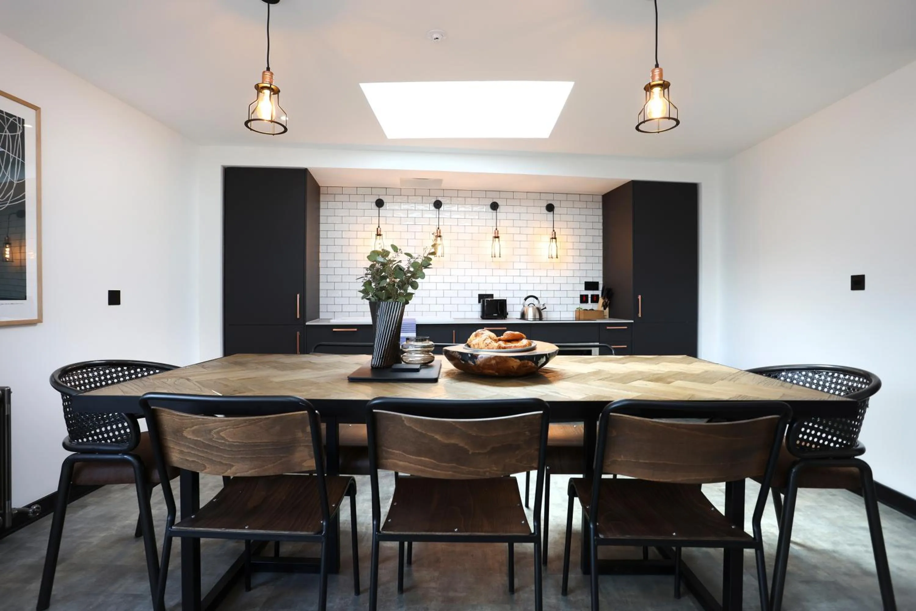 Dining area in The Brewers Rooms Contemporary Aparthotel