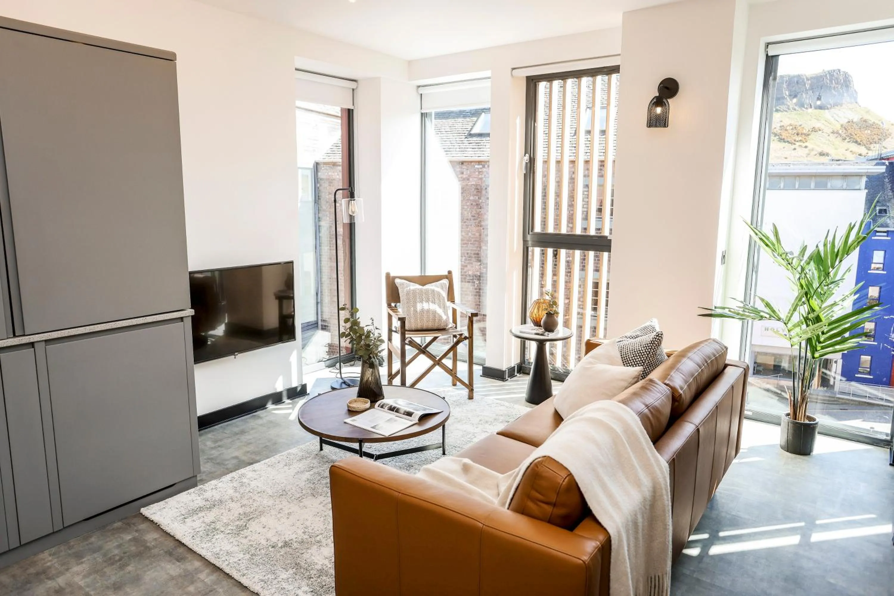 Living room in The Brewers Rooms Contemporary Aparthotel