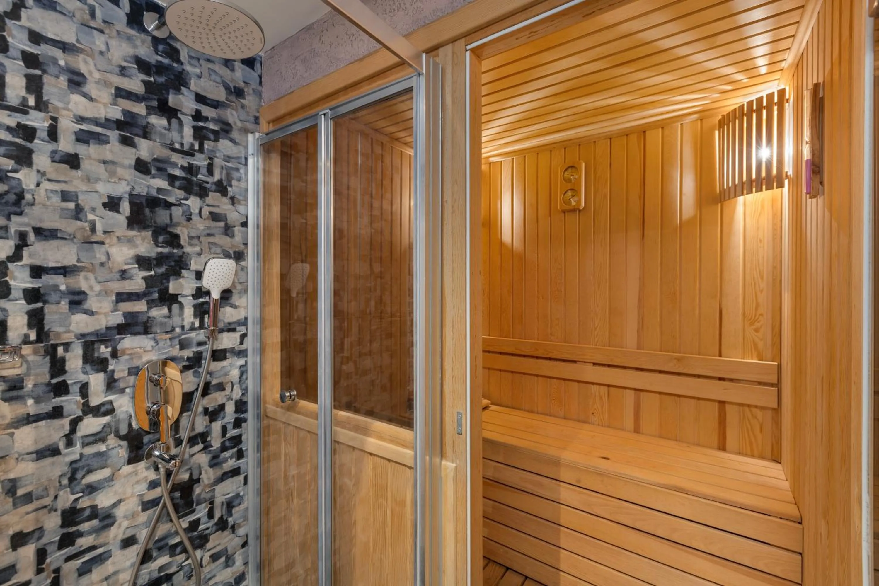 Sauna in Afflon Hotels Sea Hill Concept Adult Only