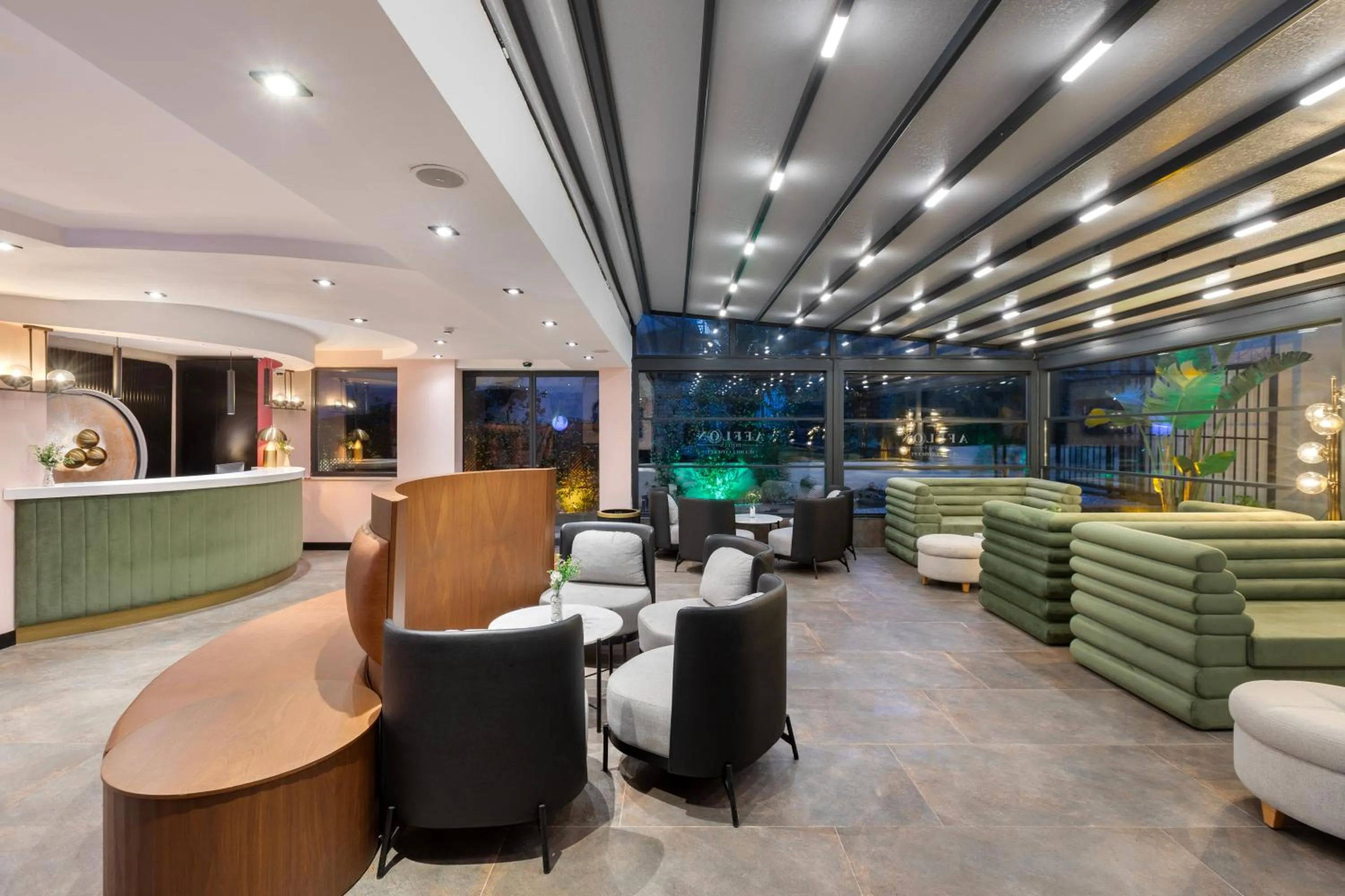 Lobby or reception in Afflon Hotels Sea Hill Concept Adult Only