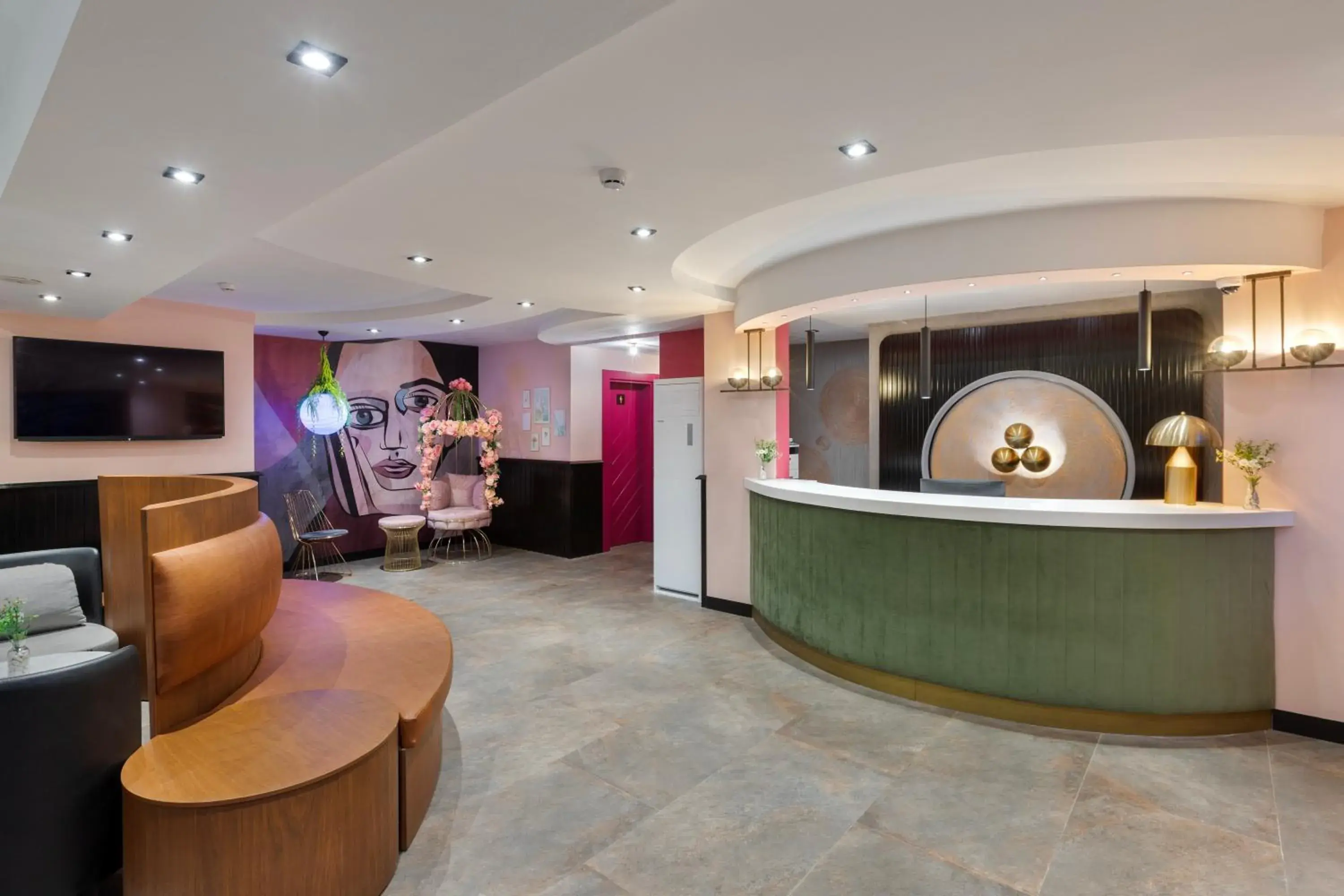 Lobby or reception in Afflon Hotels Sea Hill Concept Adult Only Lobby or reception in Afflon Hotels Sea Hill Concept Adult Only