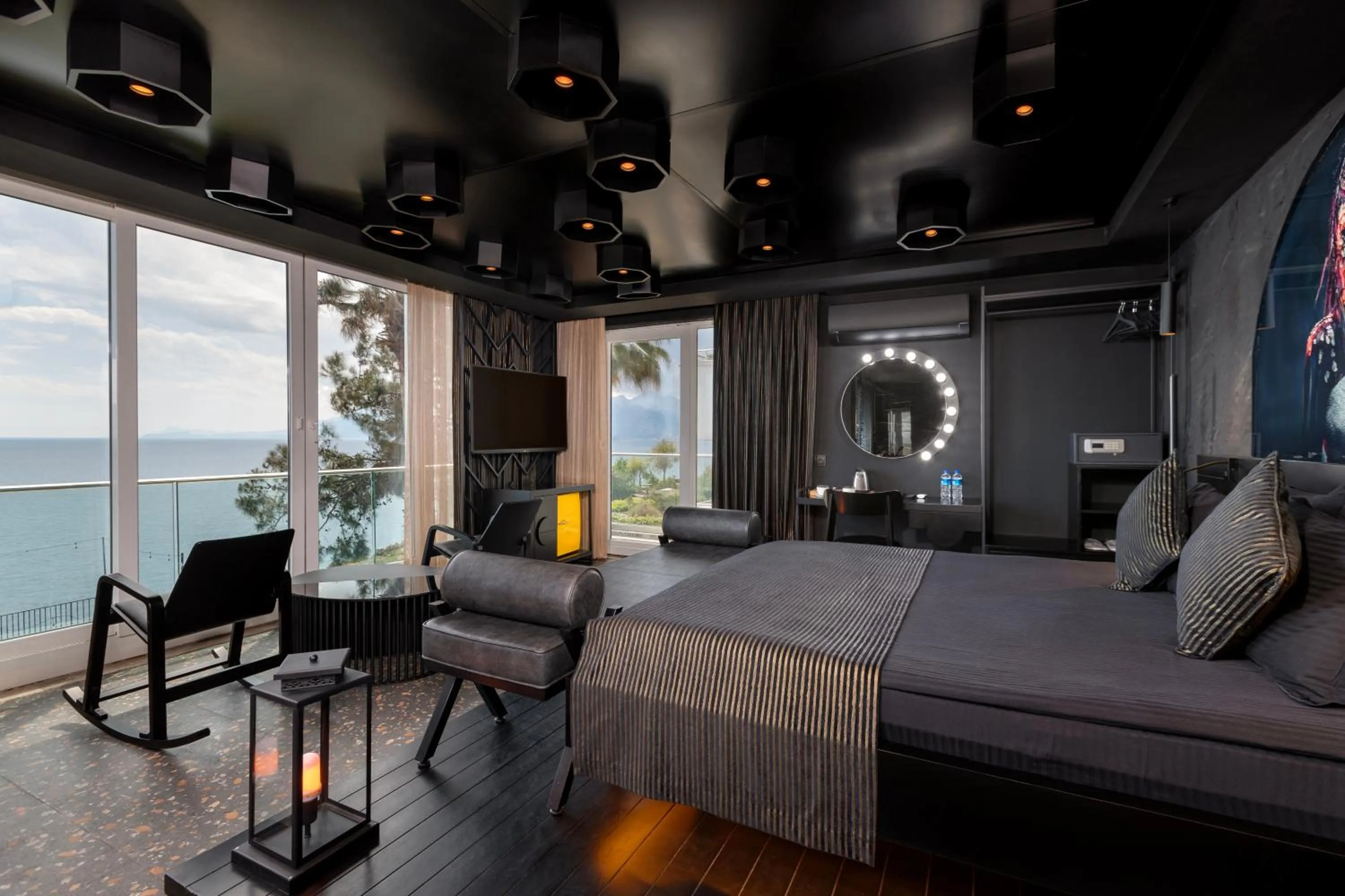 Bed in Afflon Hotels Sea Hill Concept Adult Only