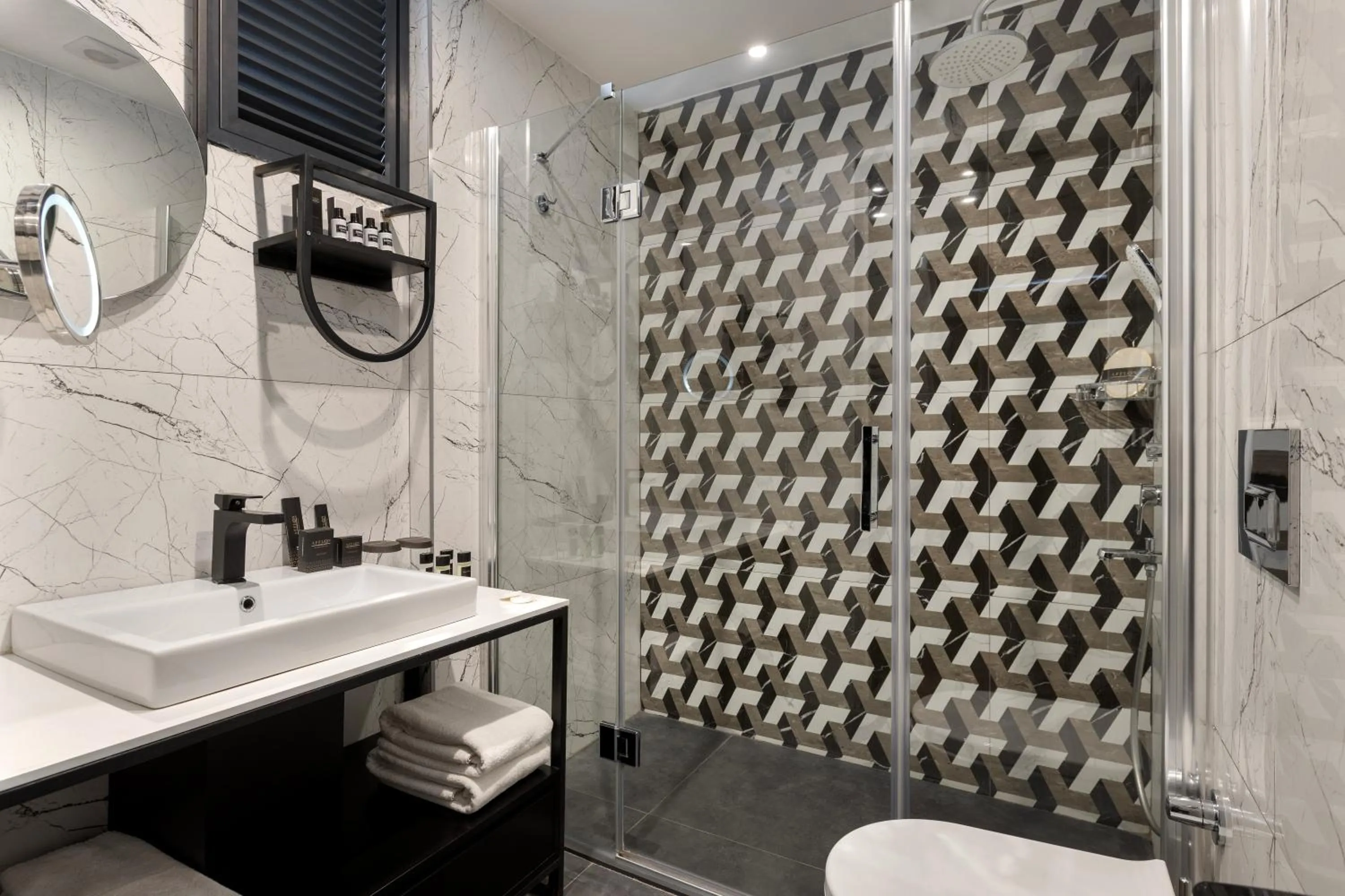 Bathroom in Afflon Hotels Sea Hill Concept Adult Only