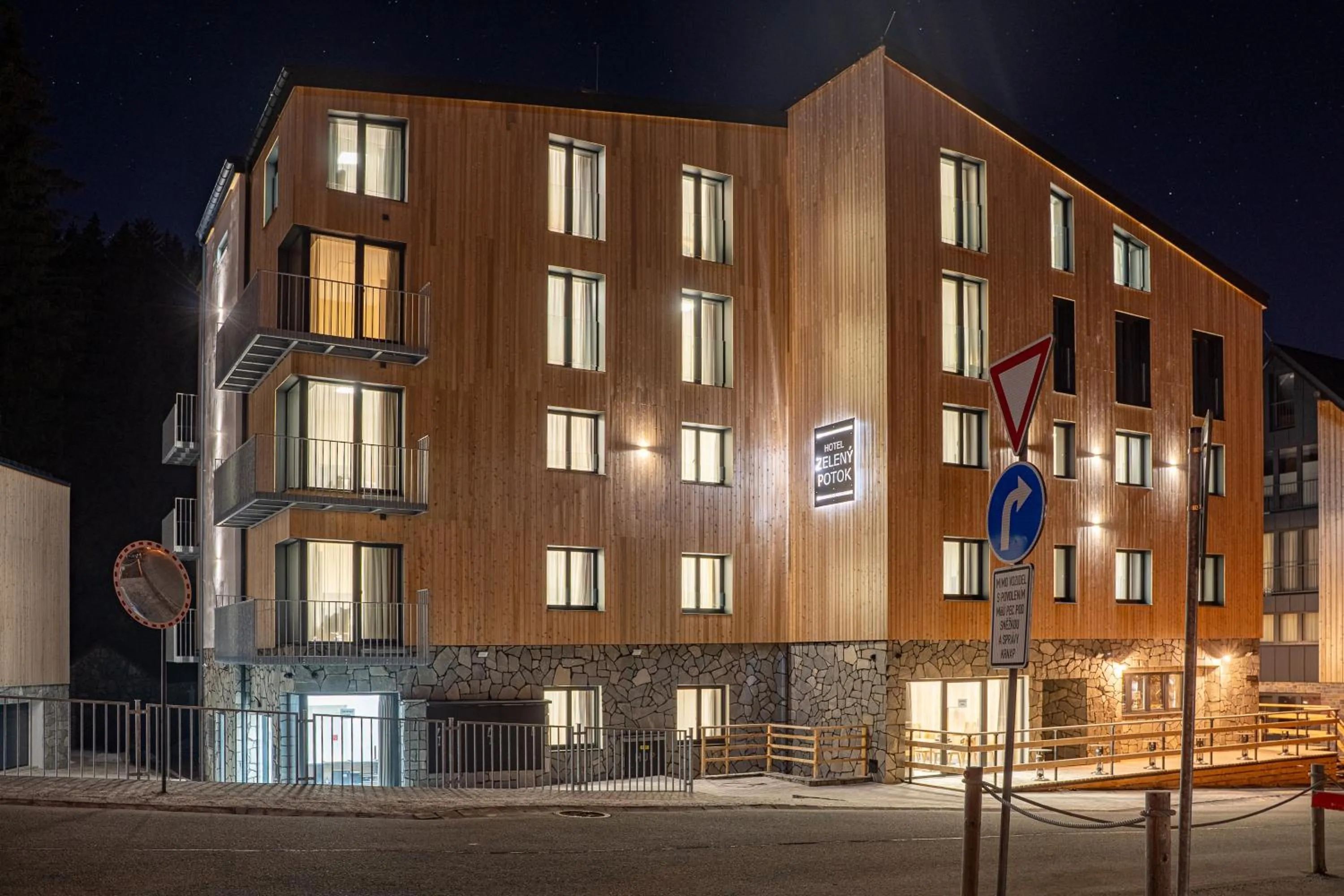 Property building in Hotel Zelený potok