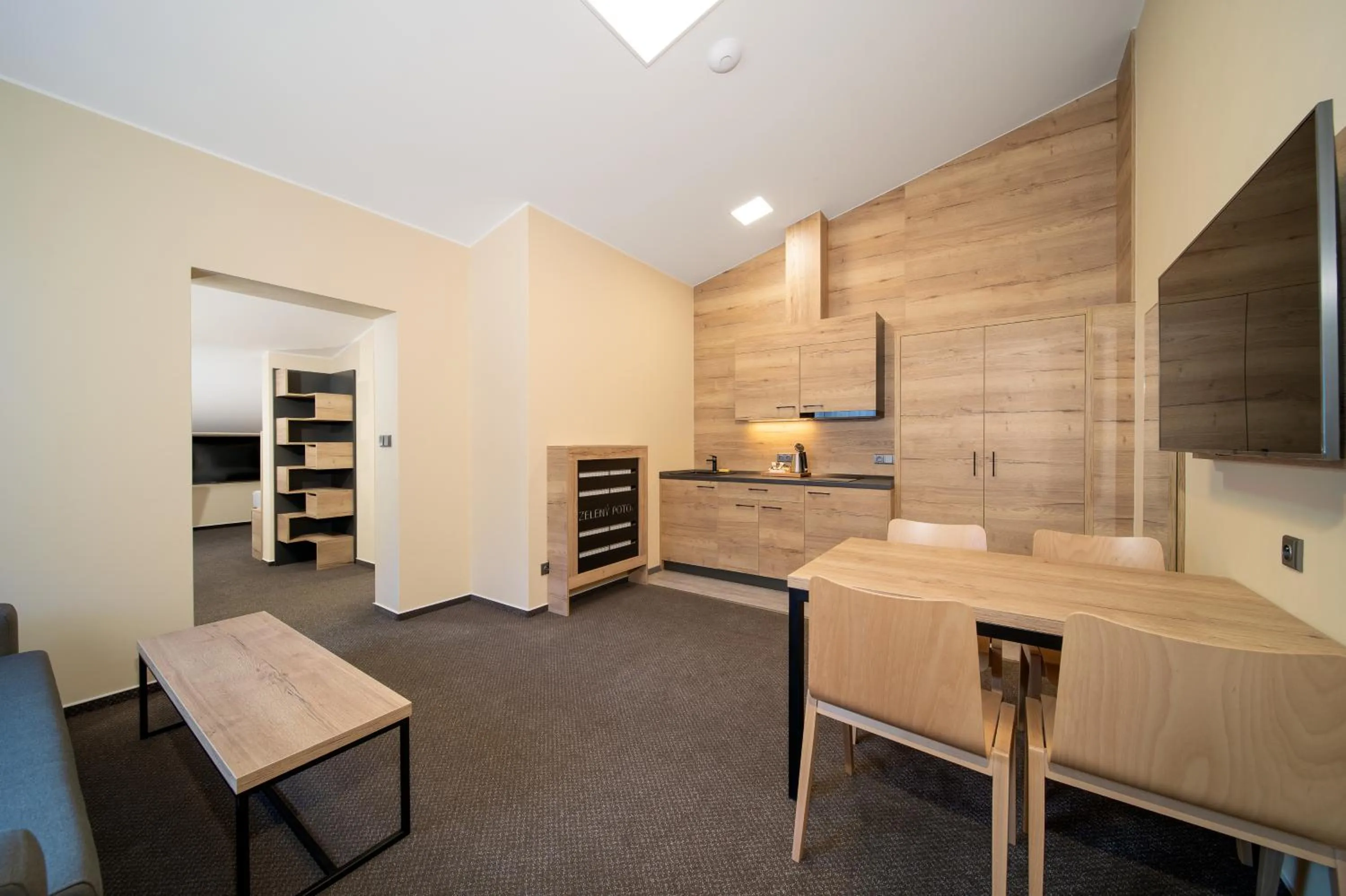 TV and multimedia in Hotel Zelený potok