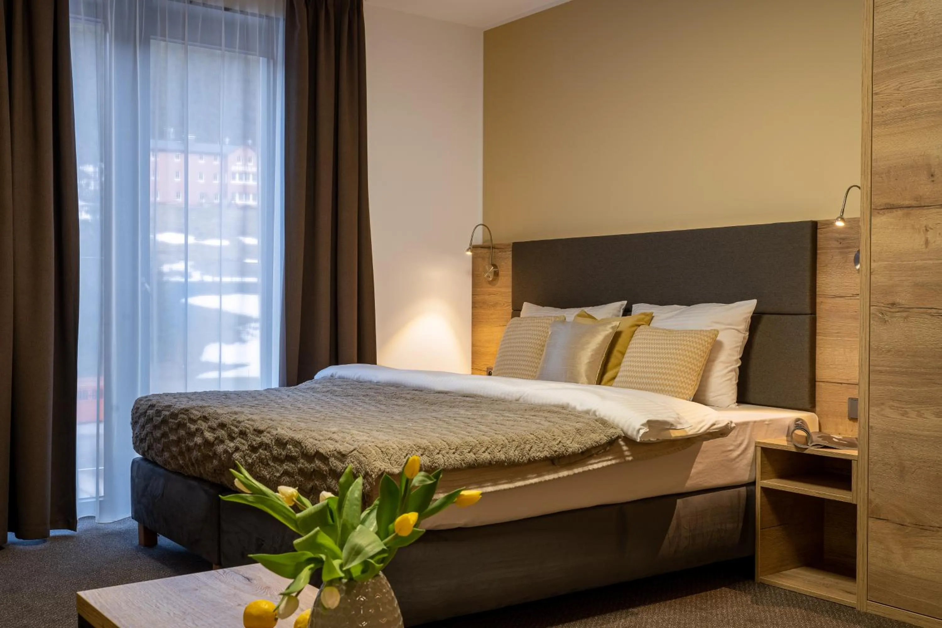 Bed in Hotel Zelený potok