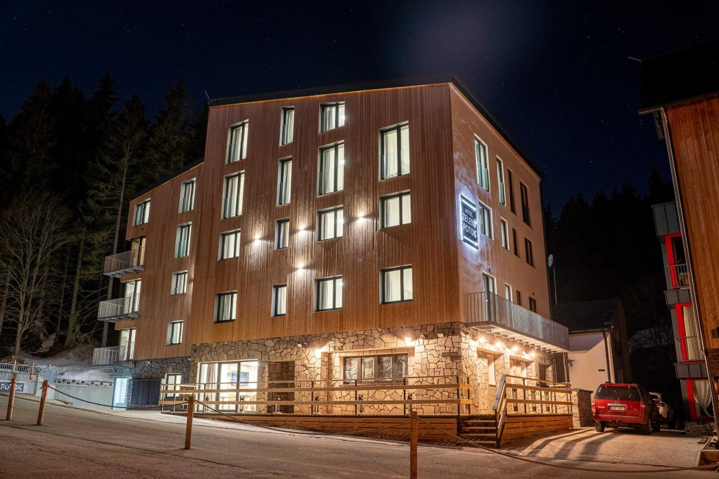 Property building in Hotel Zelený potok