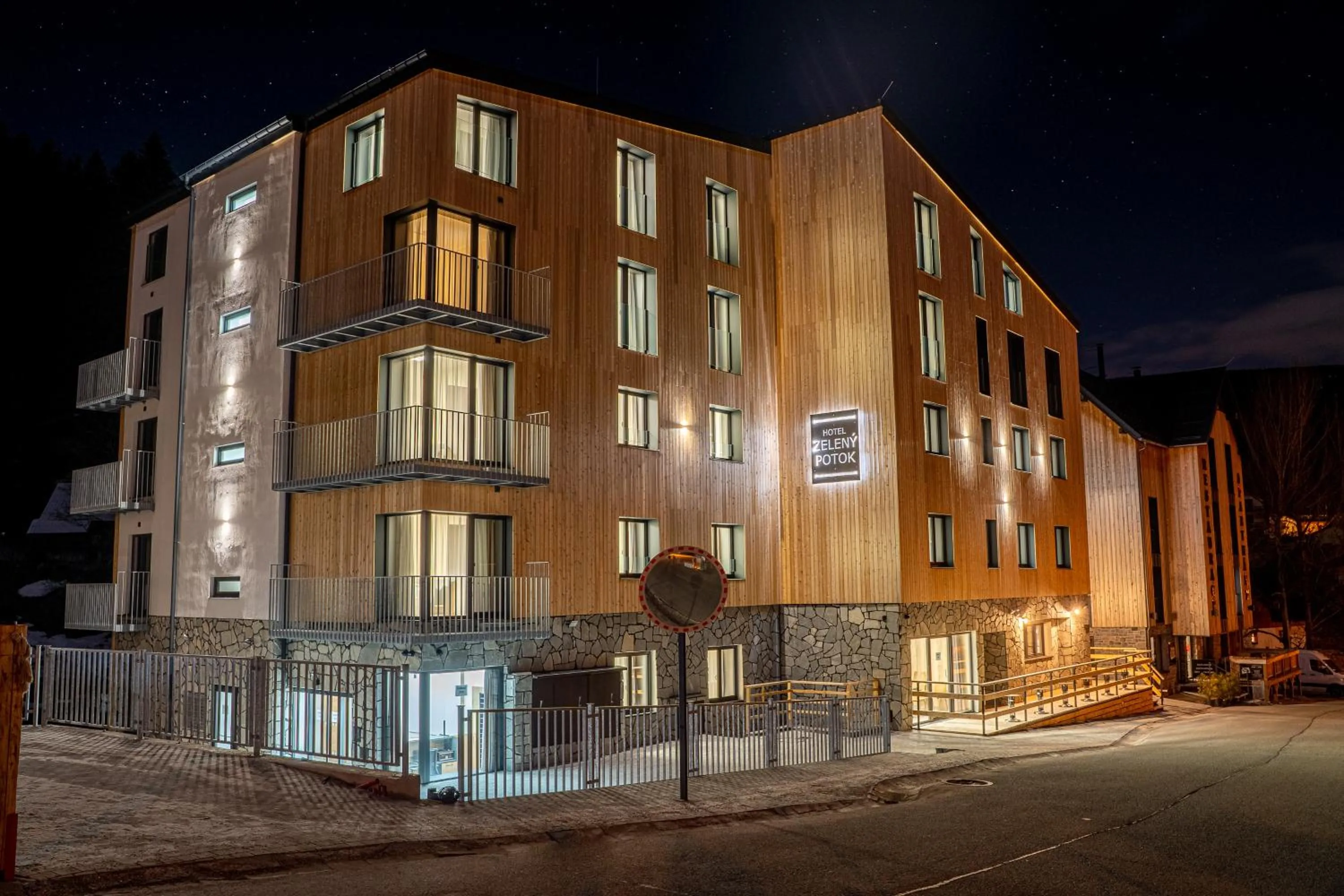 Property building in Hotel Zelený potok