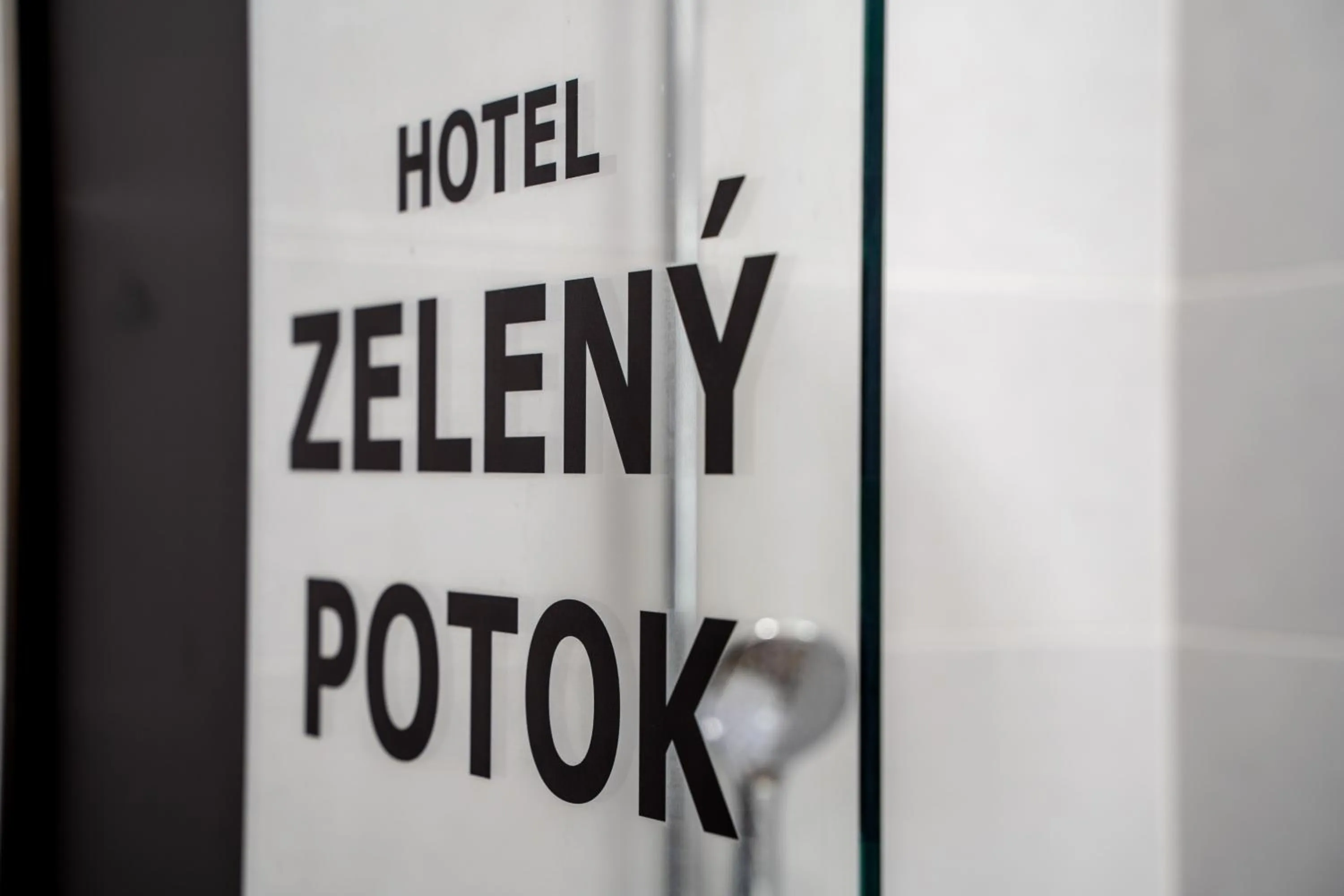 Property logo or sign in Hotel Zelený potok