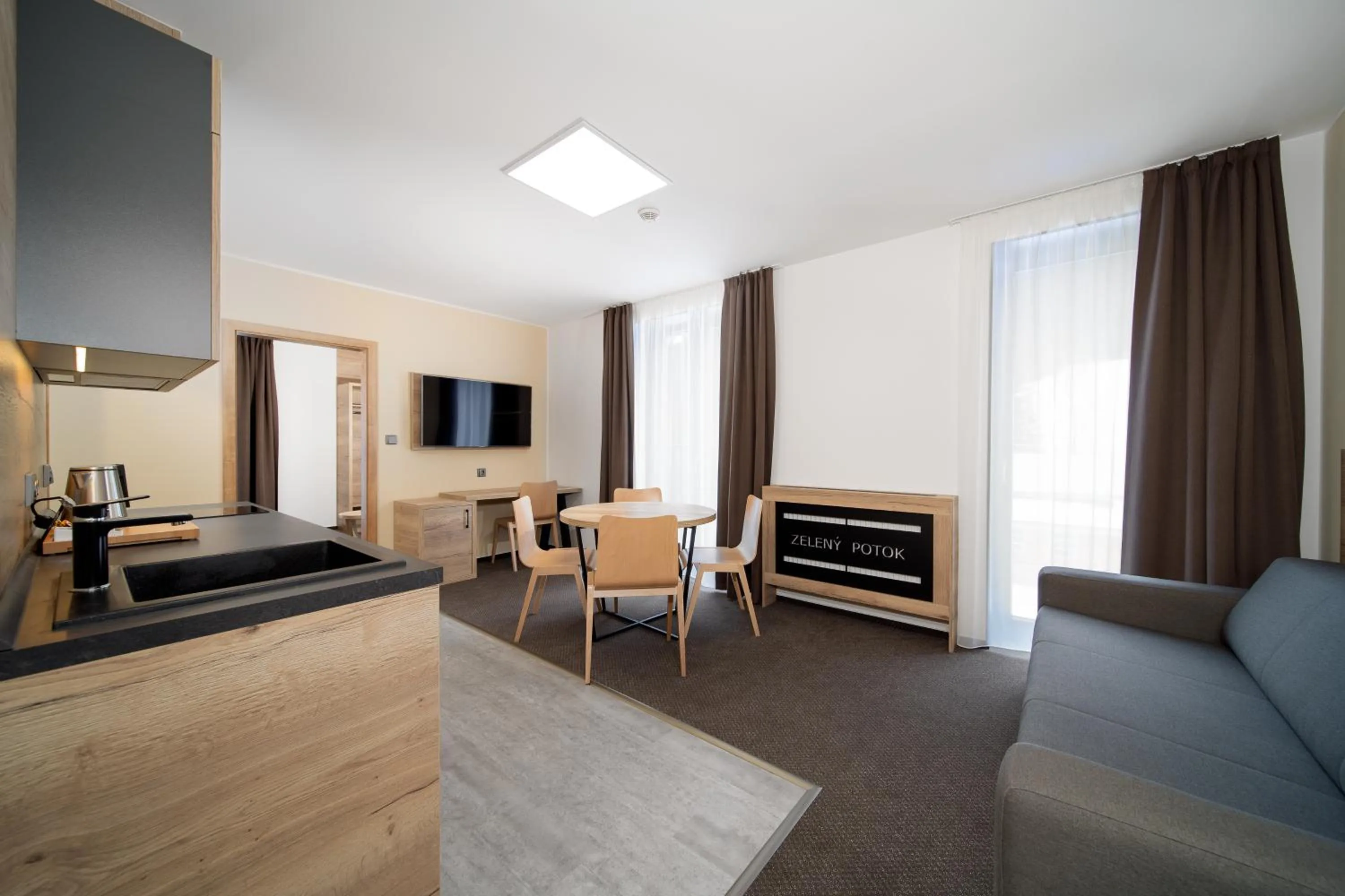 TV and multimedia in Hotel Zelený potok