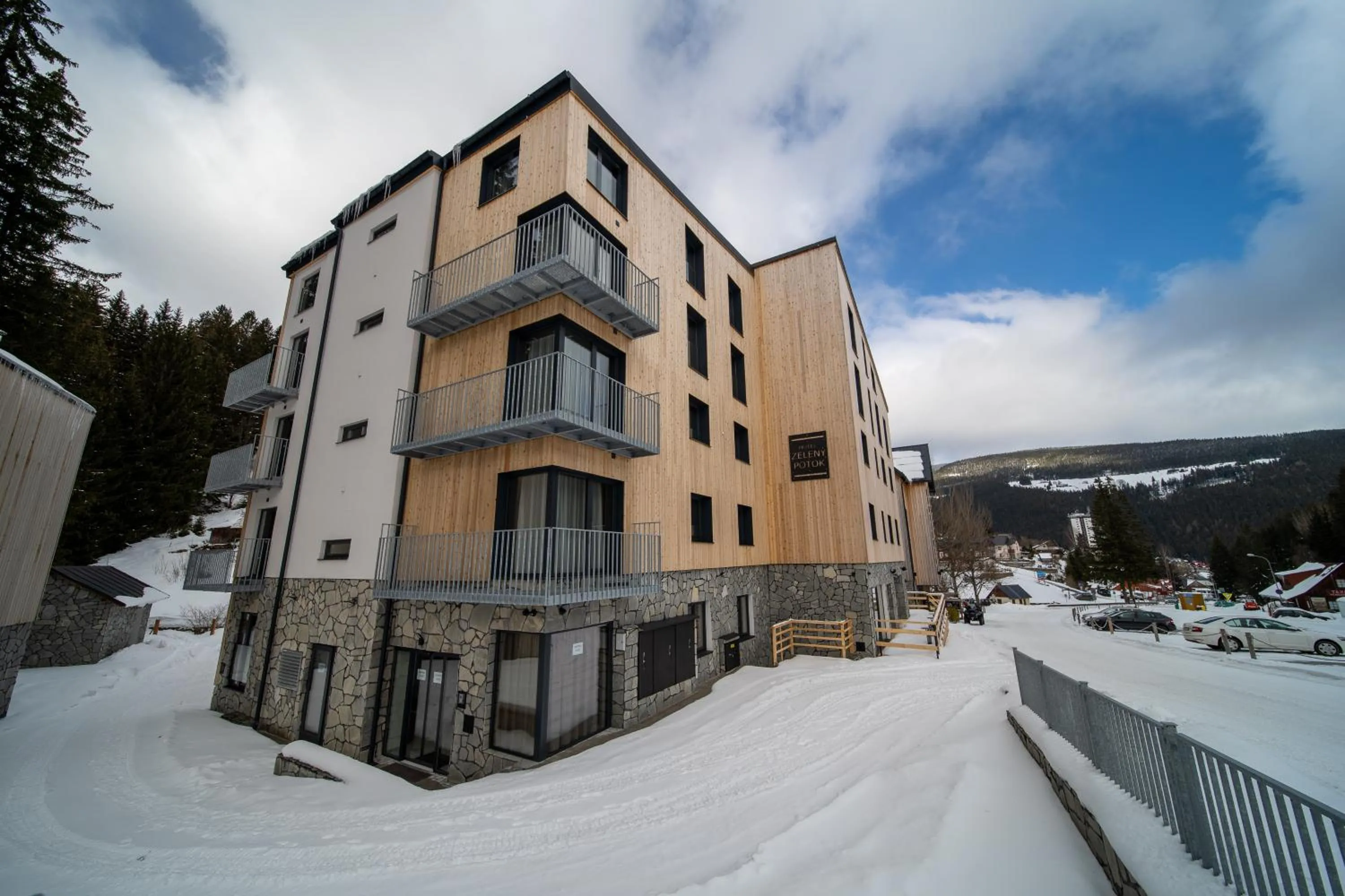 Property building in Hotel Zelený potok