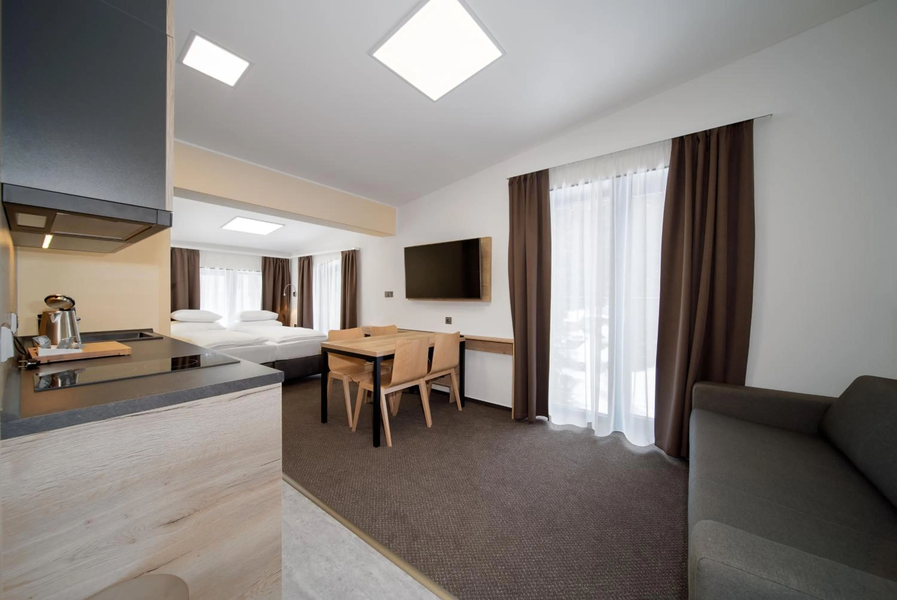 Bed in Hotel Zelený potok