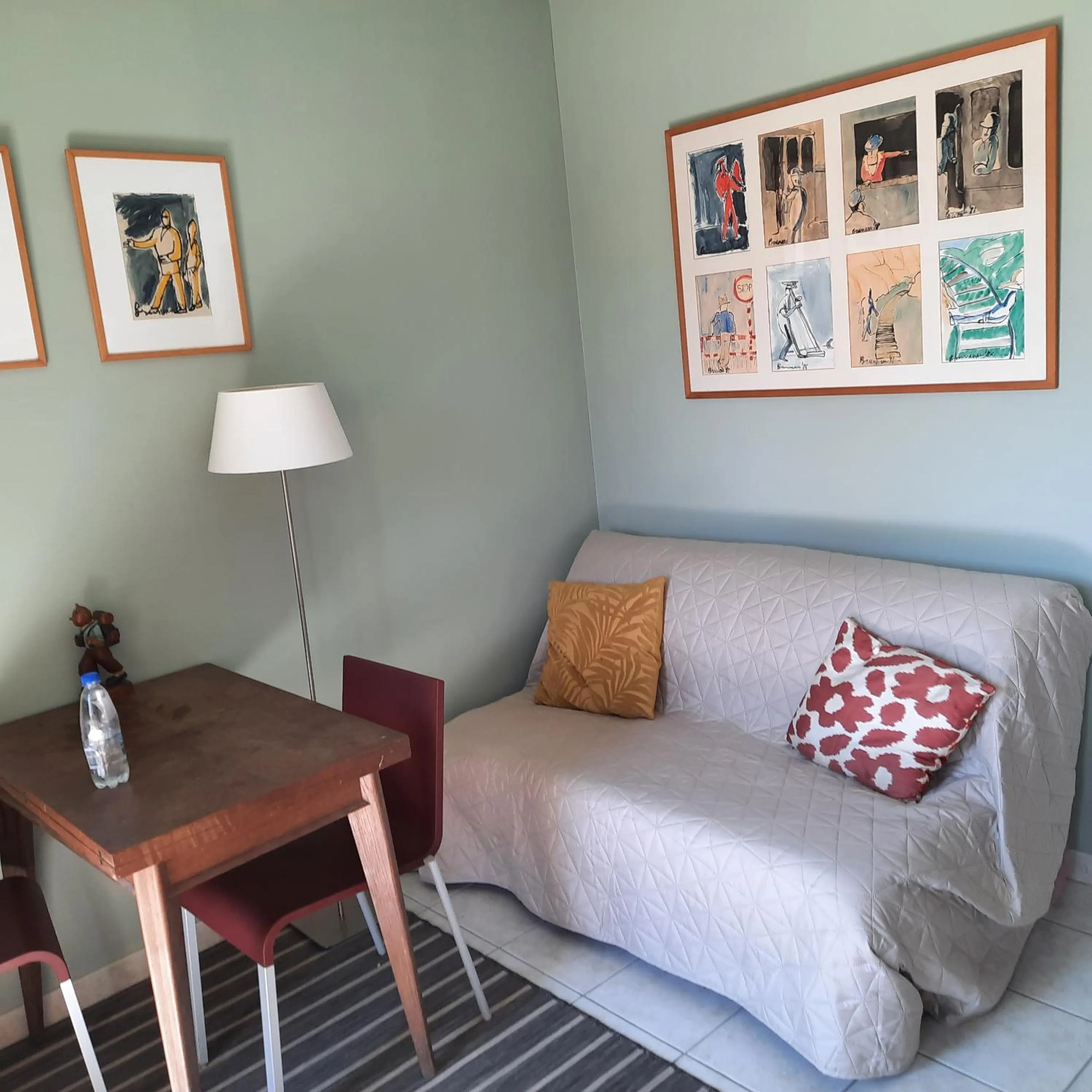 Seating area in Chambre d'hôte Le Châtaignier