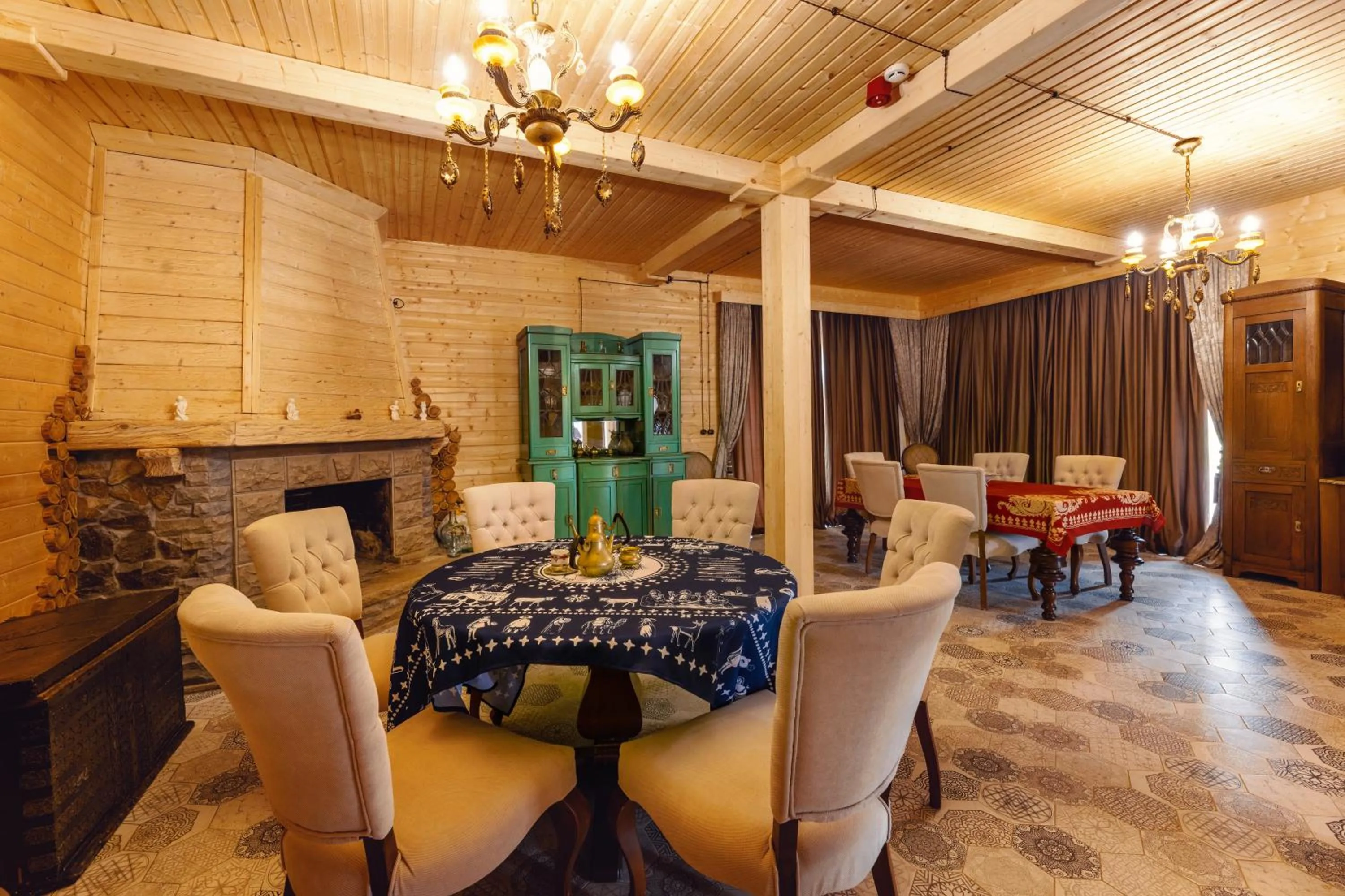 Living room in Hotel Chateau Kvirike