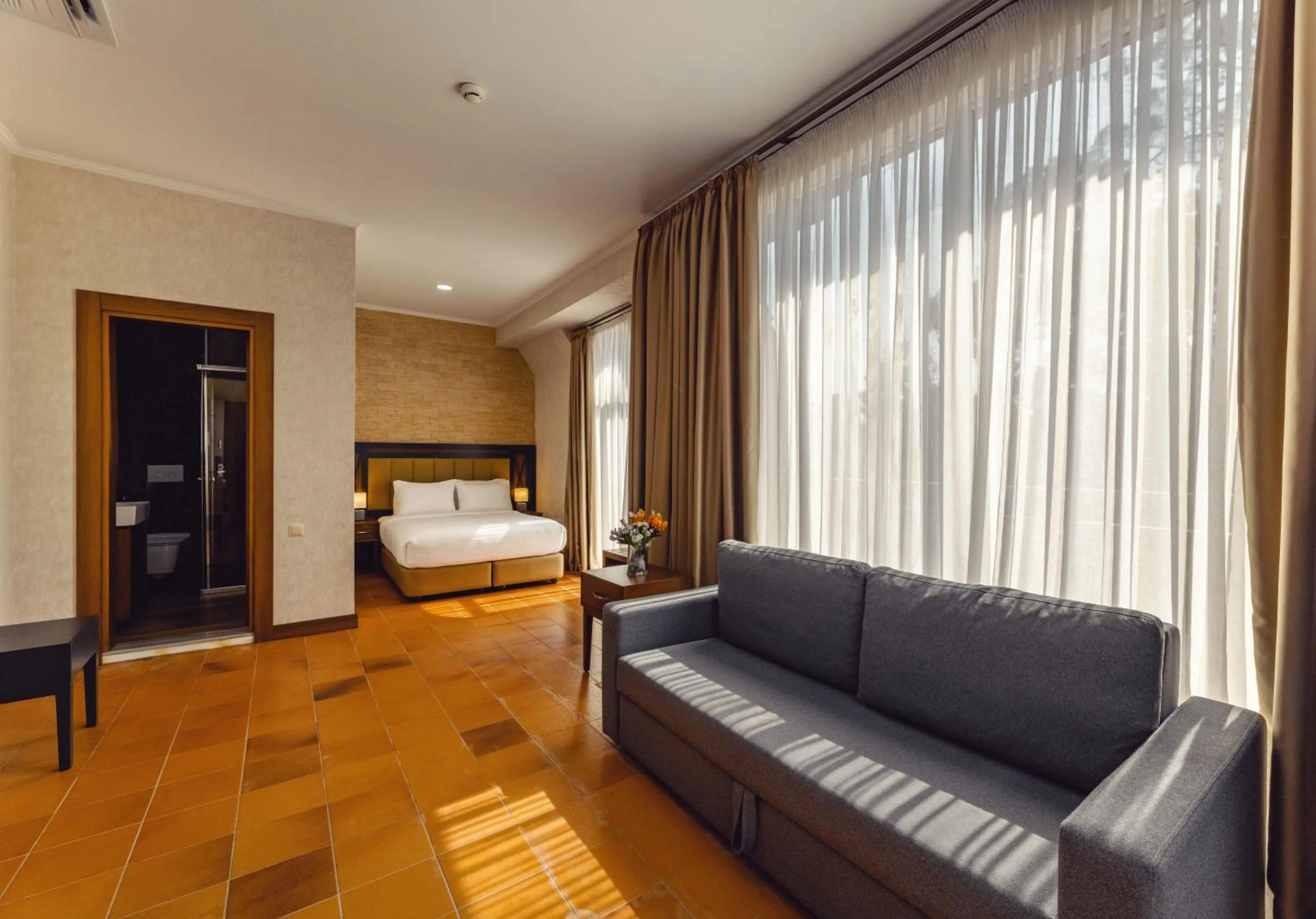 Living room in Hotel Chateau Kvirike