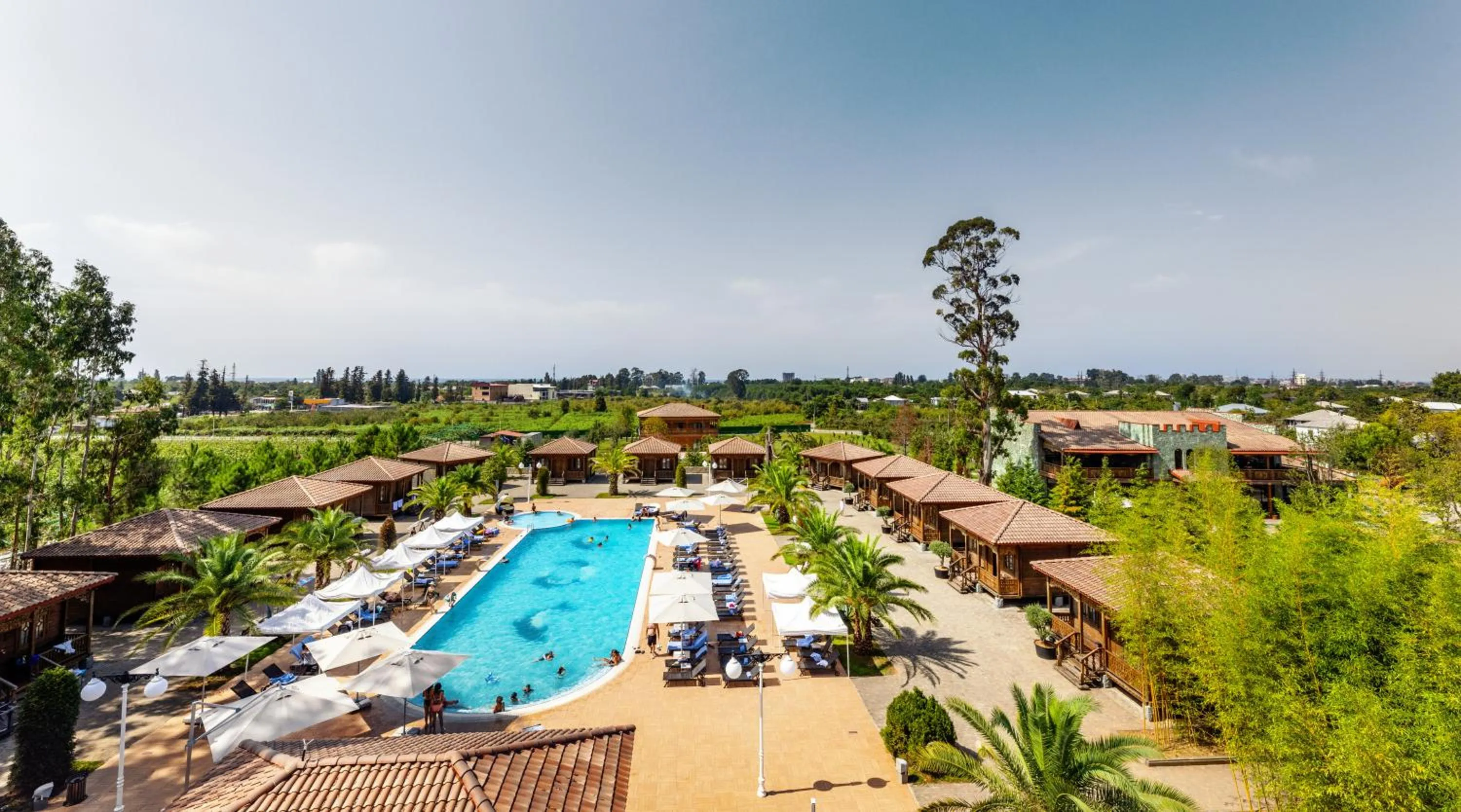 Natural landscape in Hotel Chateau Kvirike