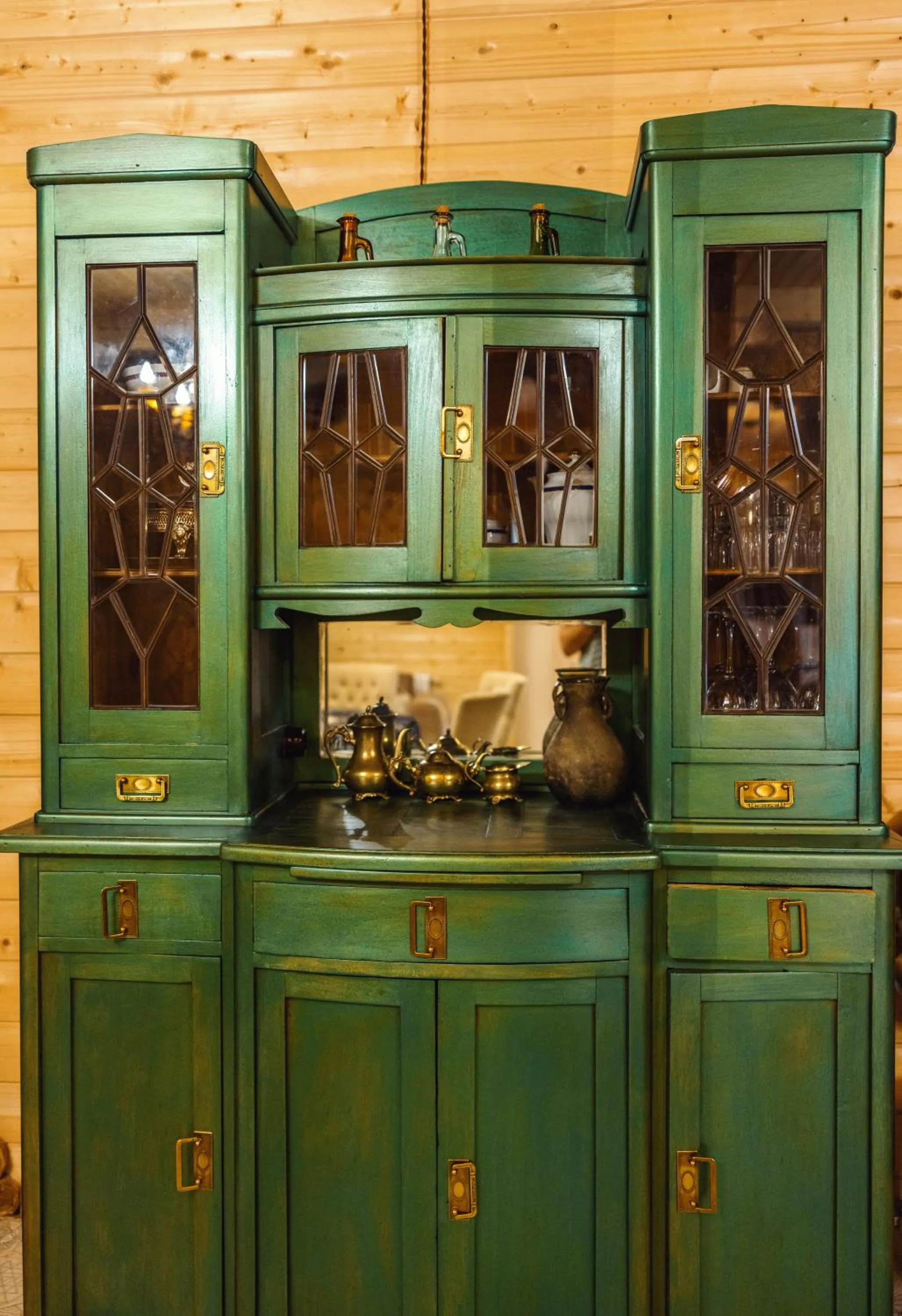 Kitchen or kitchenette in Hotel Chateau Kvirike