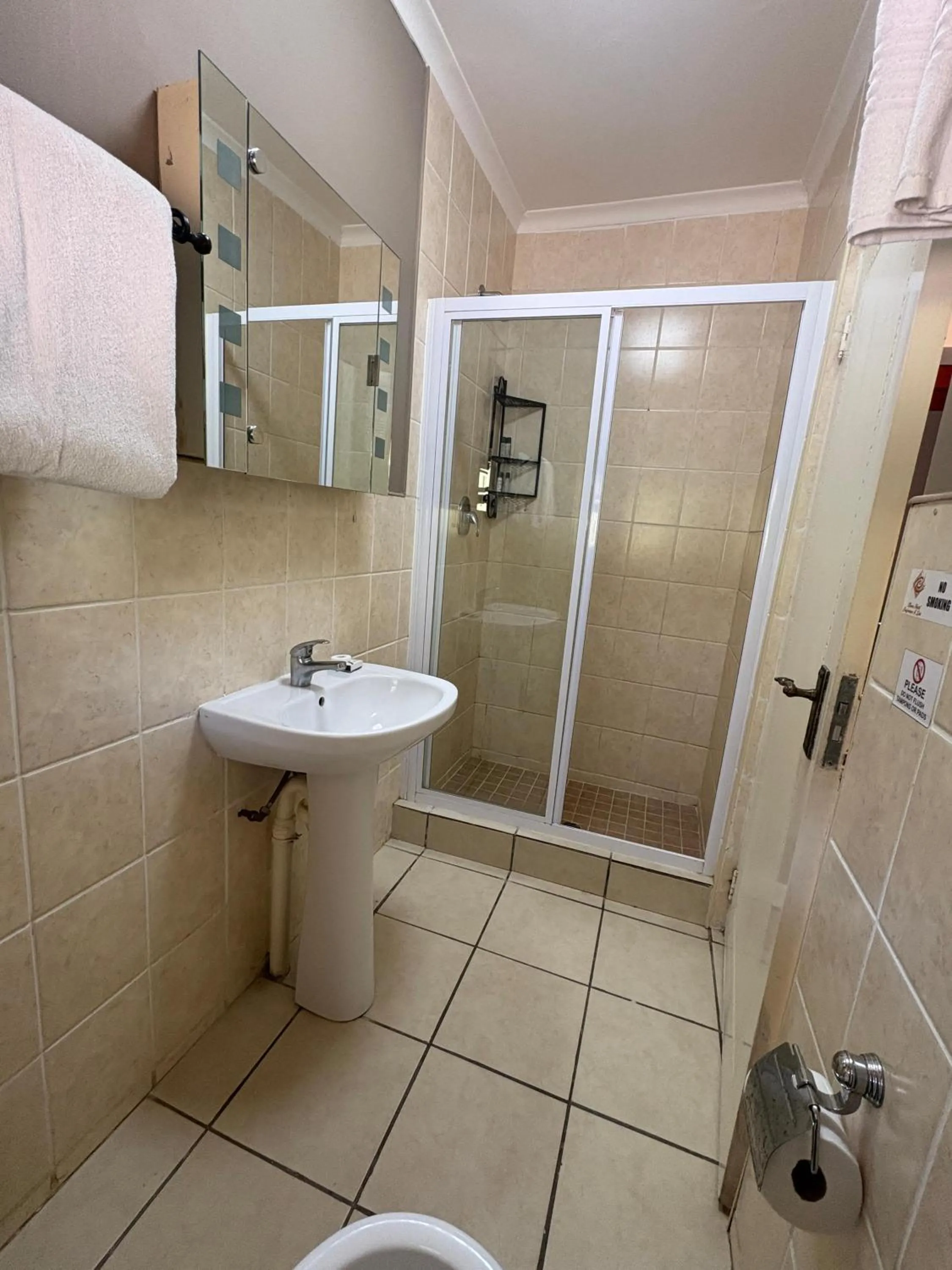 Shower in Bloem Spa Hotel & Conference