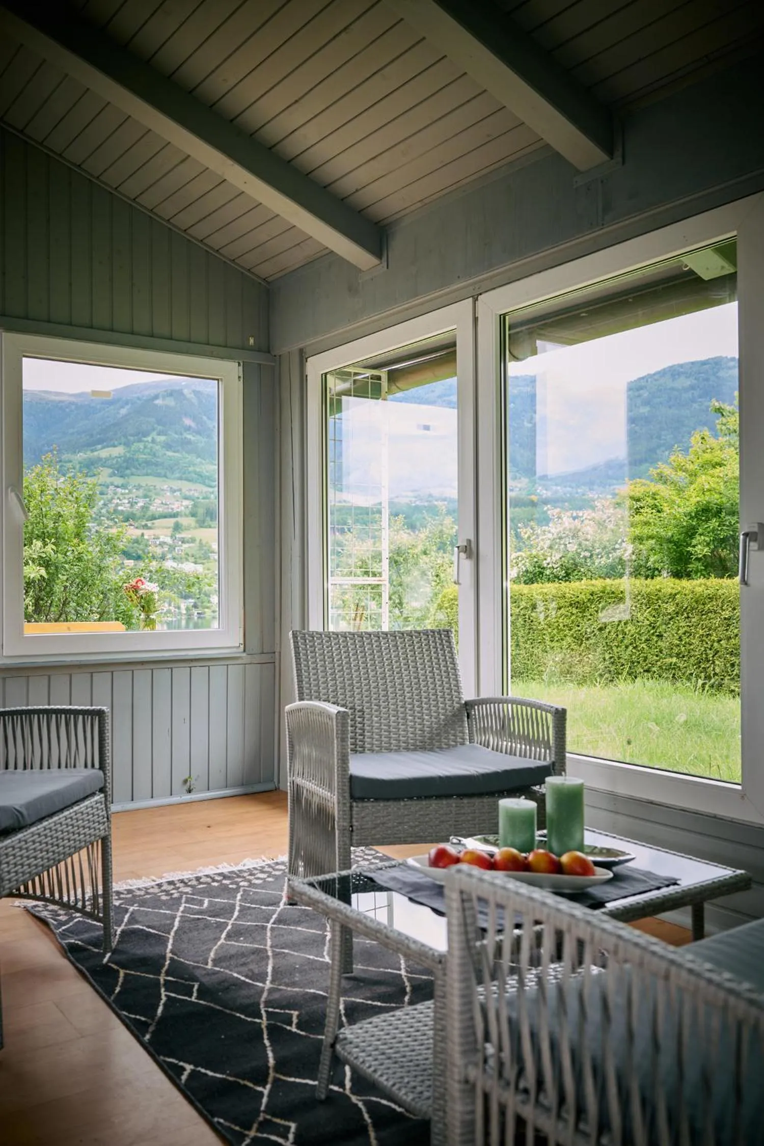 View (from property/room) in Kantor Village am Millstätter See - Boutique-Chalets und Lodges